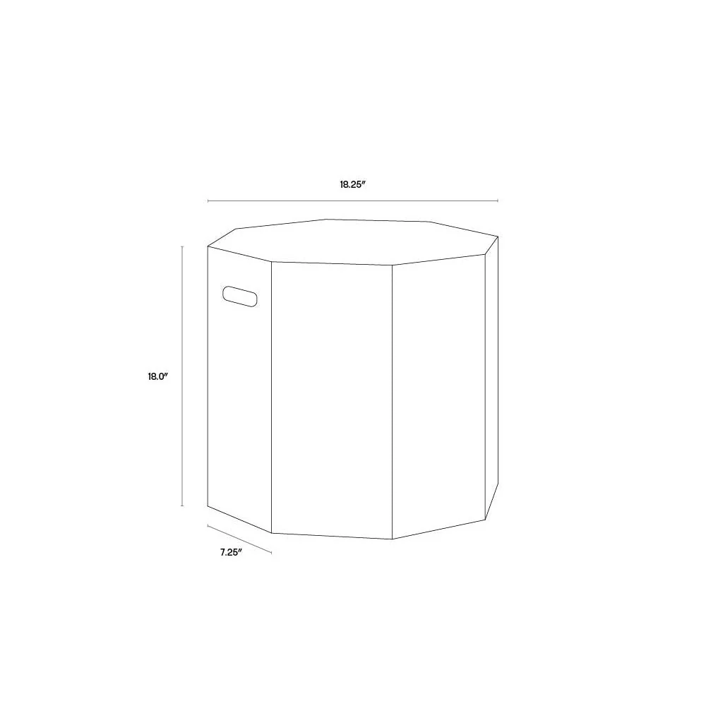 Sunpan Ollo End Table Clearance - Image 5