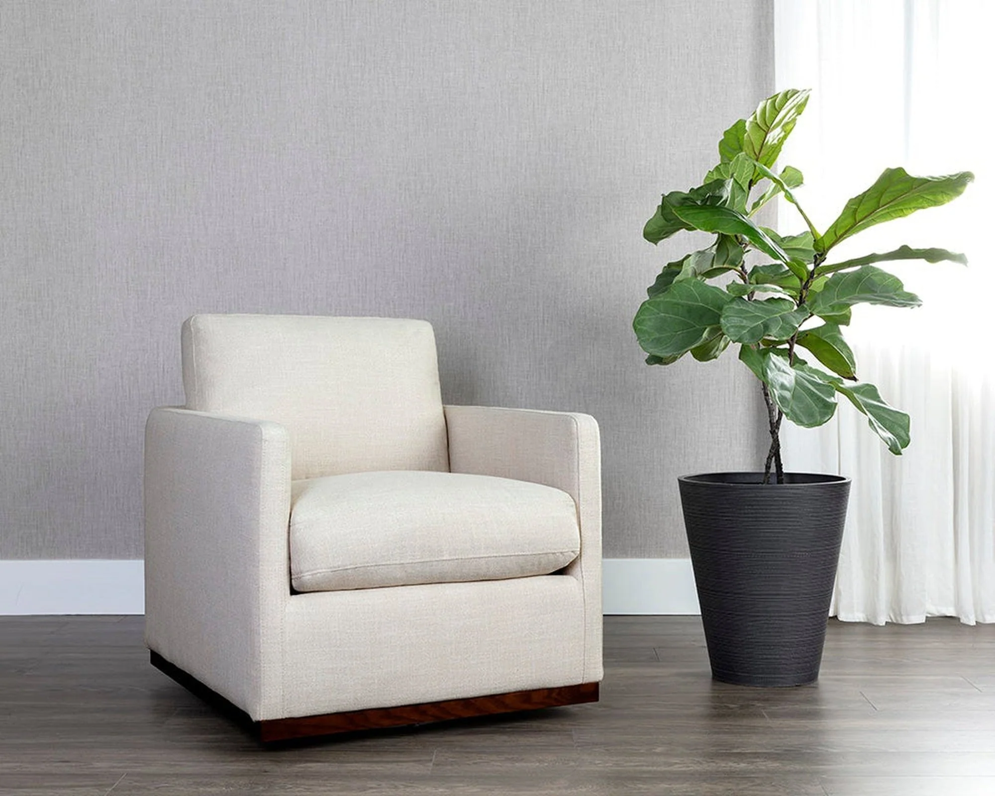 Sunpan Portman Swivel Lounge Chair - Image 8