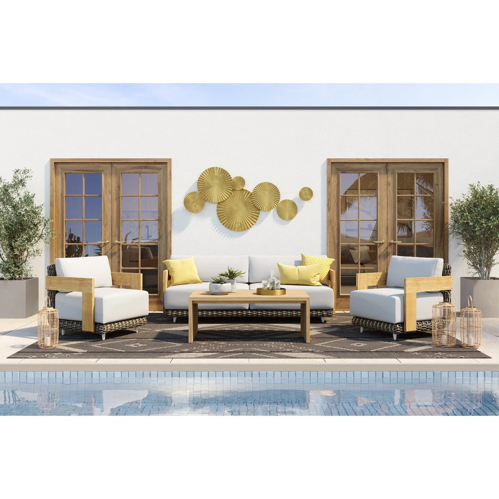 Sunpan Potenza Armchair Clearance - Image 3
