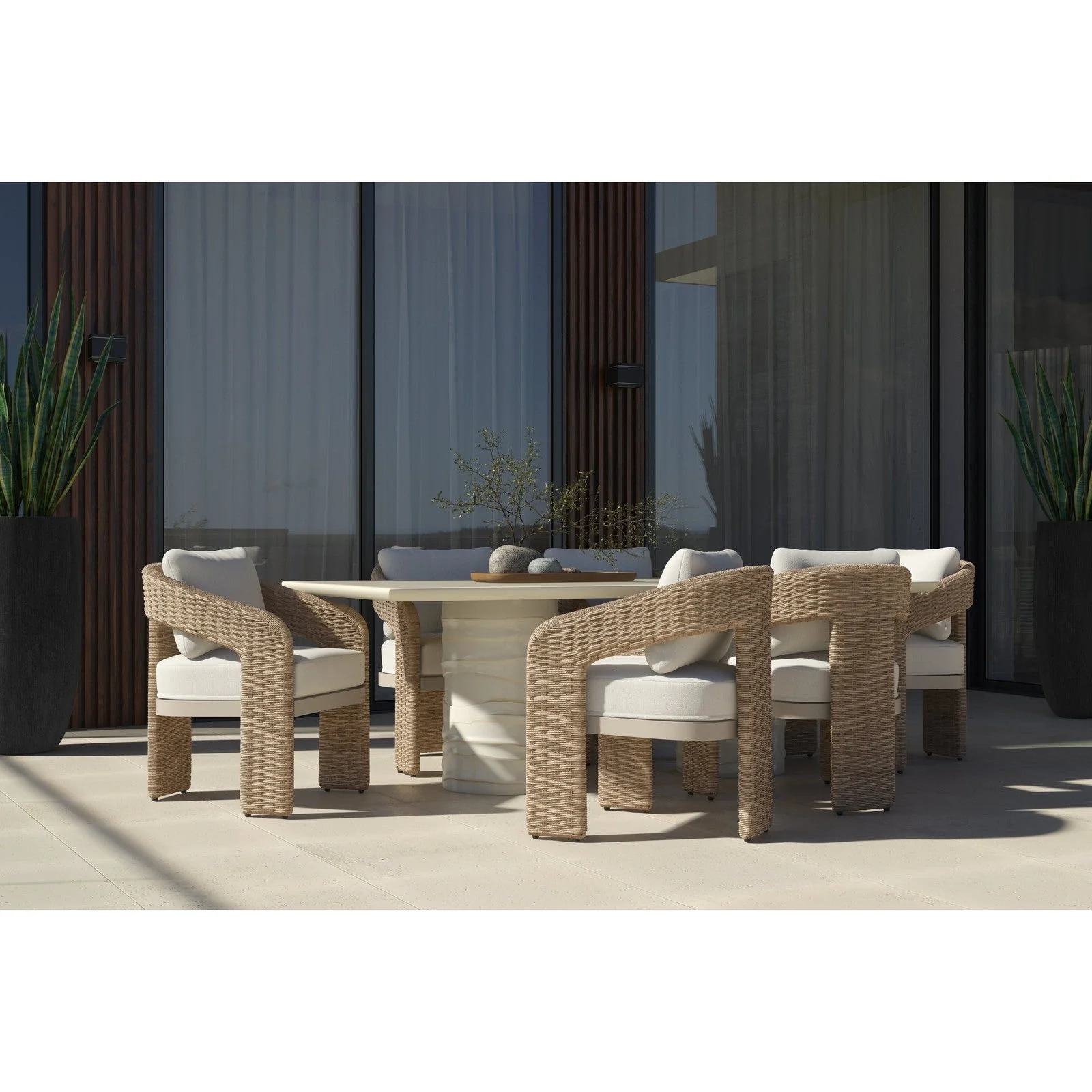 Sunpan Pylos Dining Armchair - Image 12