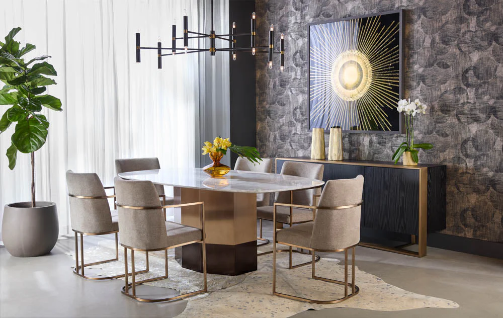 Sunpan Rayla Dining Arm Chair - Image 9