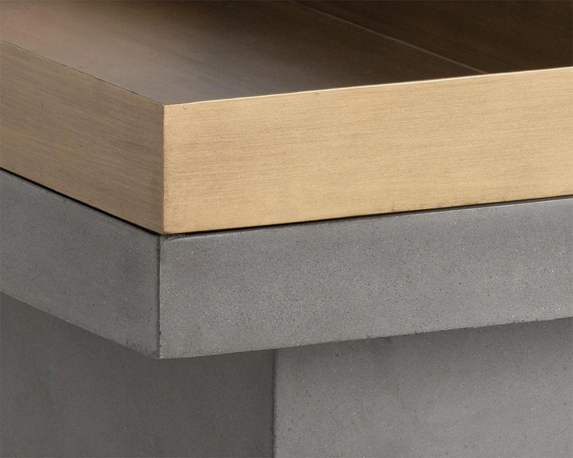Sunpan Rectangular Quill Coffee Table Clearance - Image 3