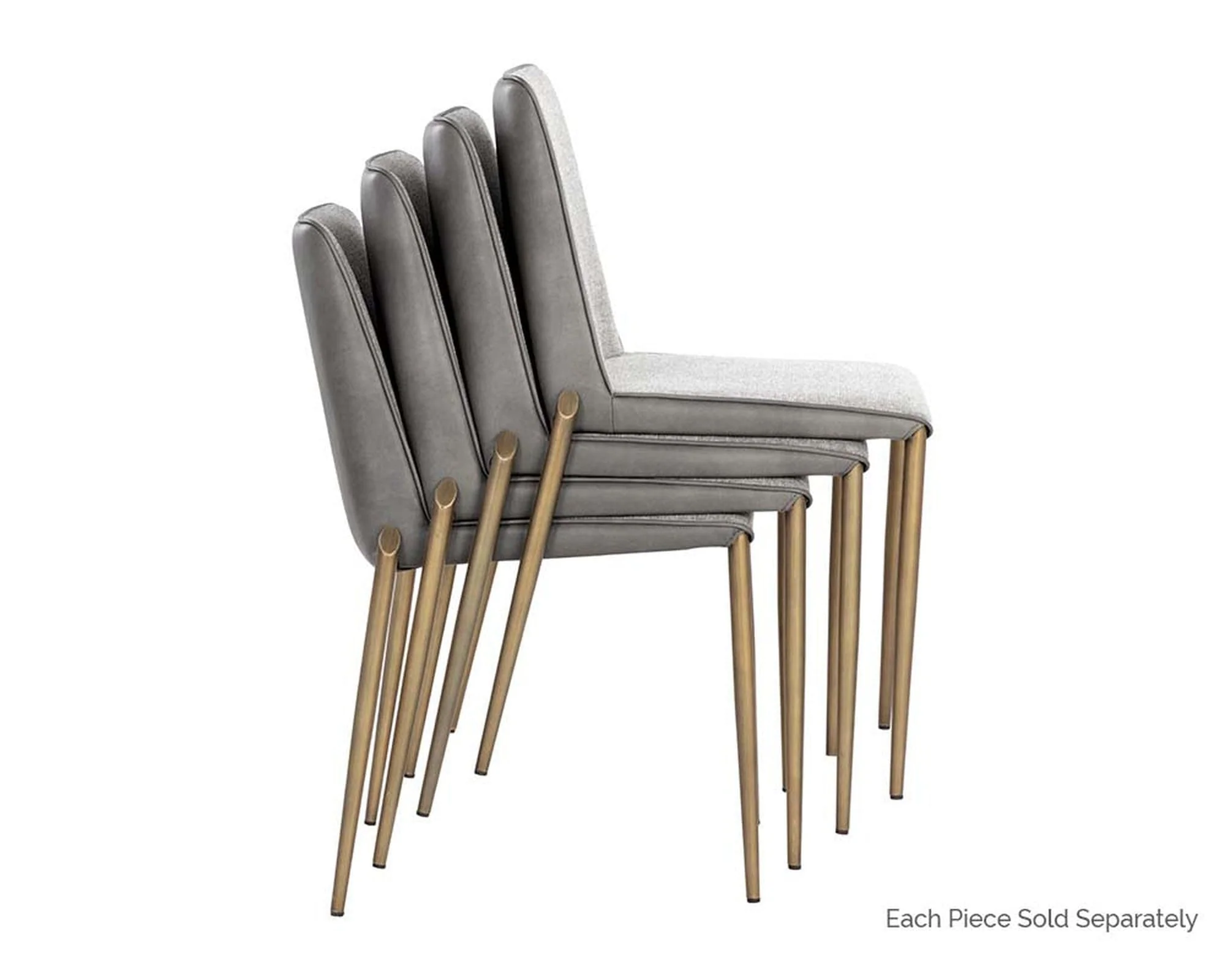 Sunpan Renee Stackable Dining Chair - Set of 2 - Image 5