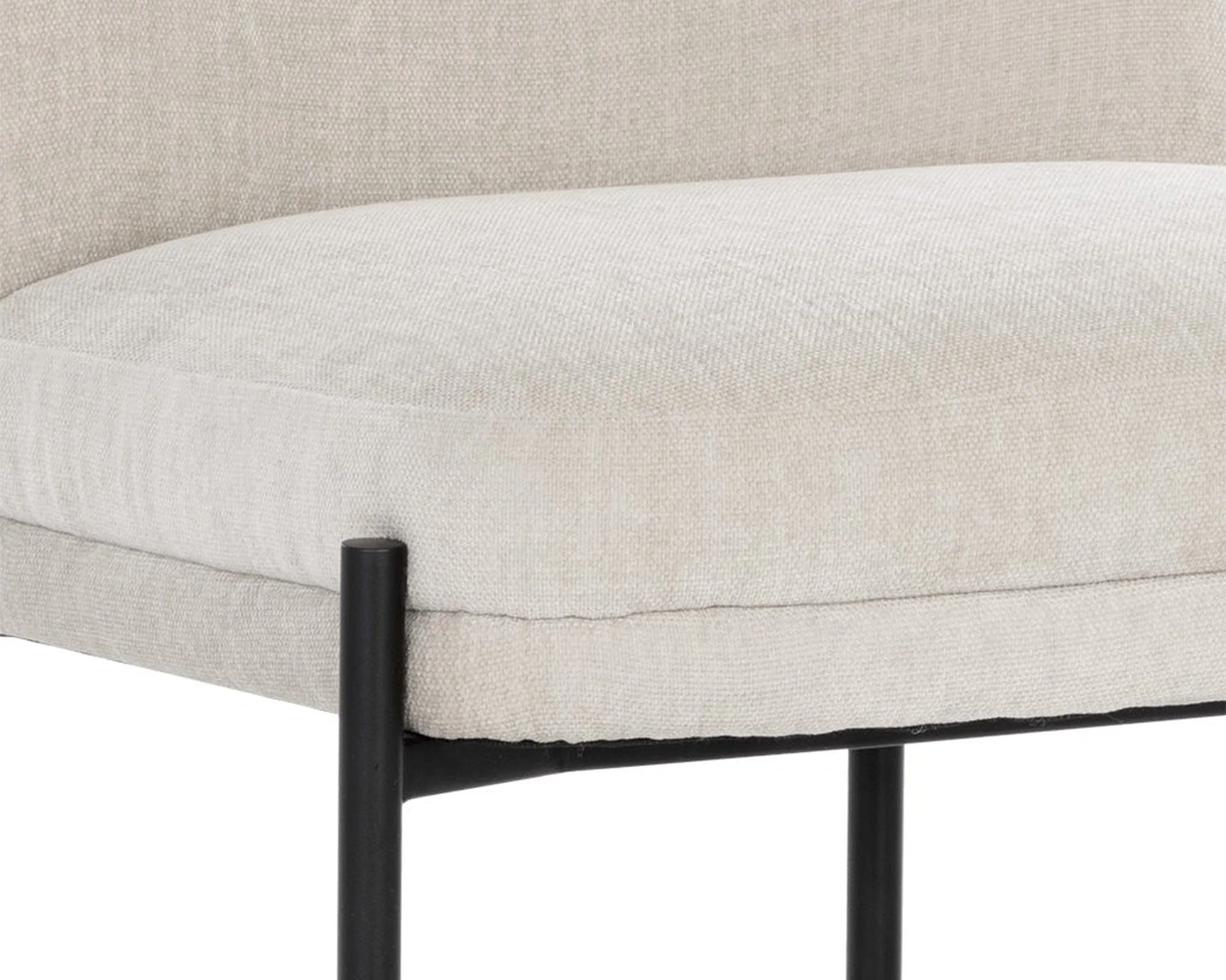 Sunpan Richie Dining Chair - Black - Danny Ivory - Image 4