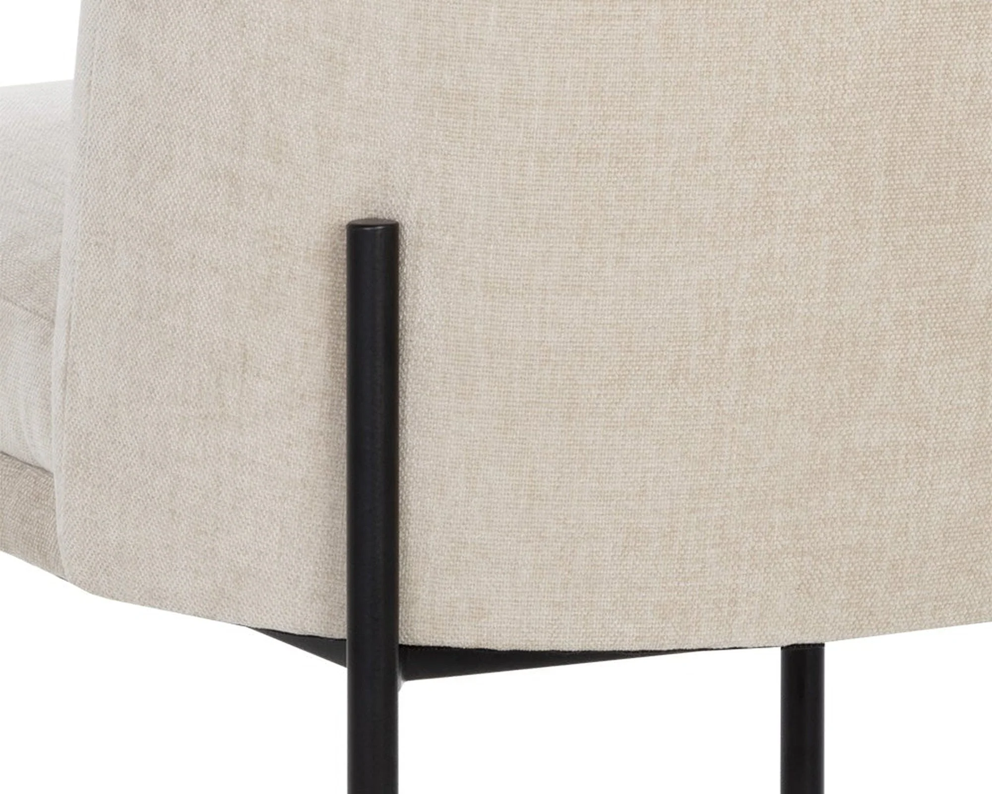 Sunpan Richie Dining Chair - Black - Danny Ivory - Image 6