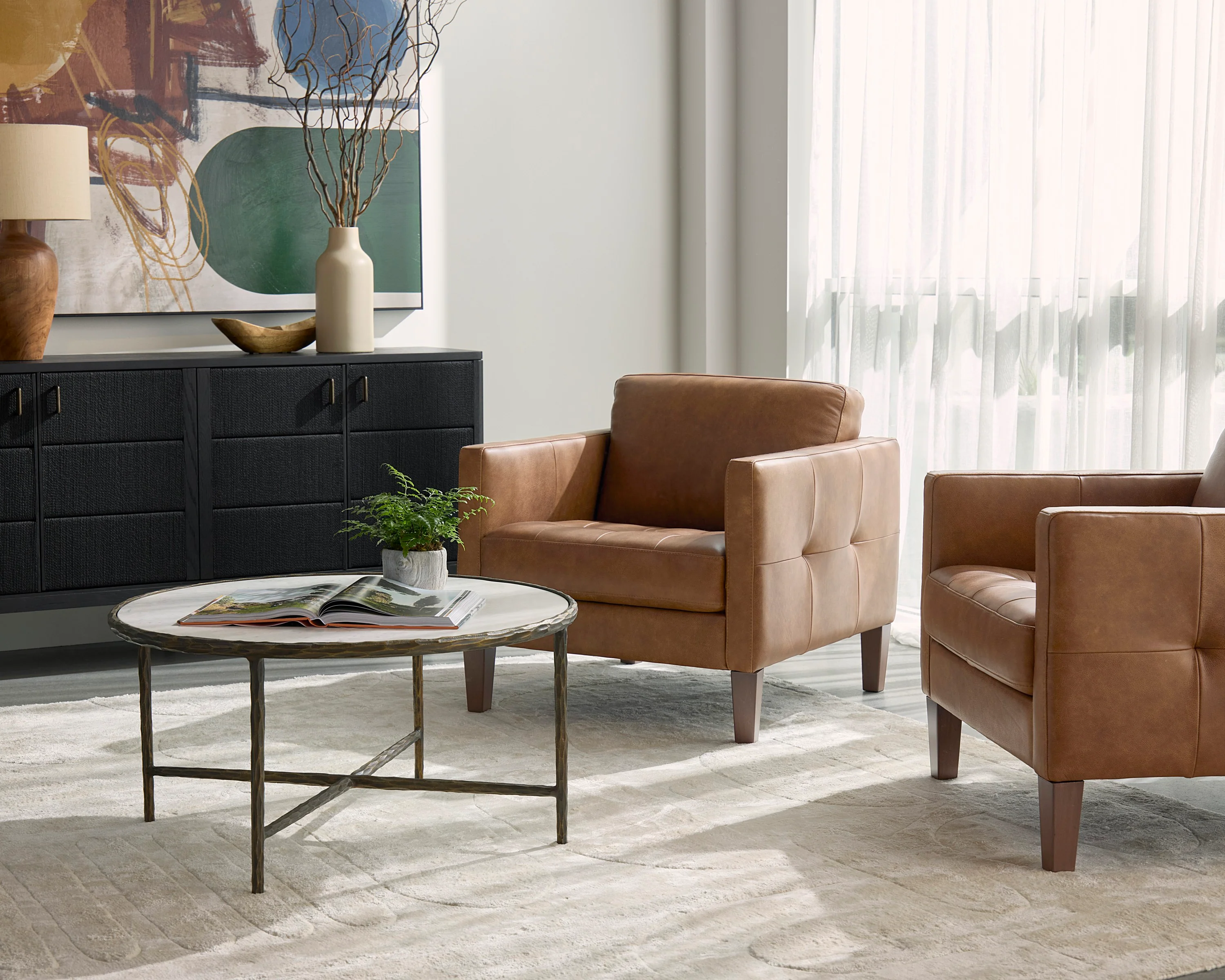Sunpan Riyaz Coffee Table Clearance - Image 3