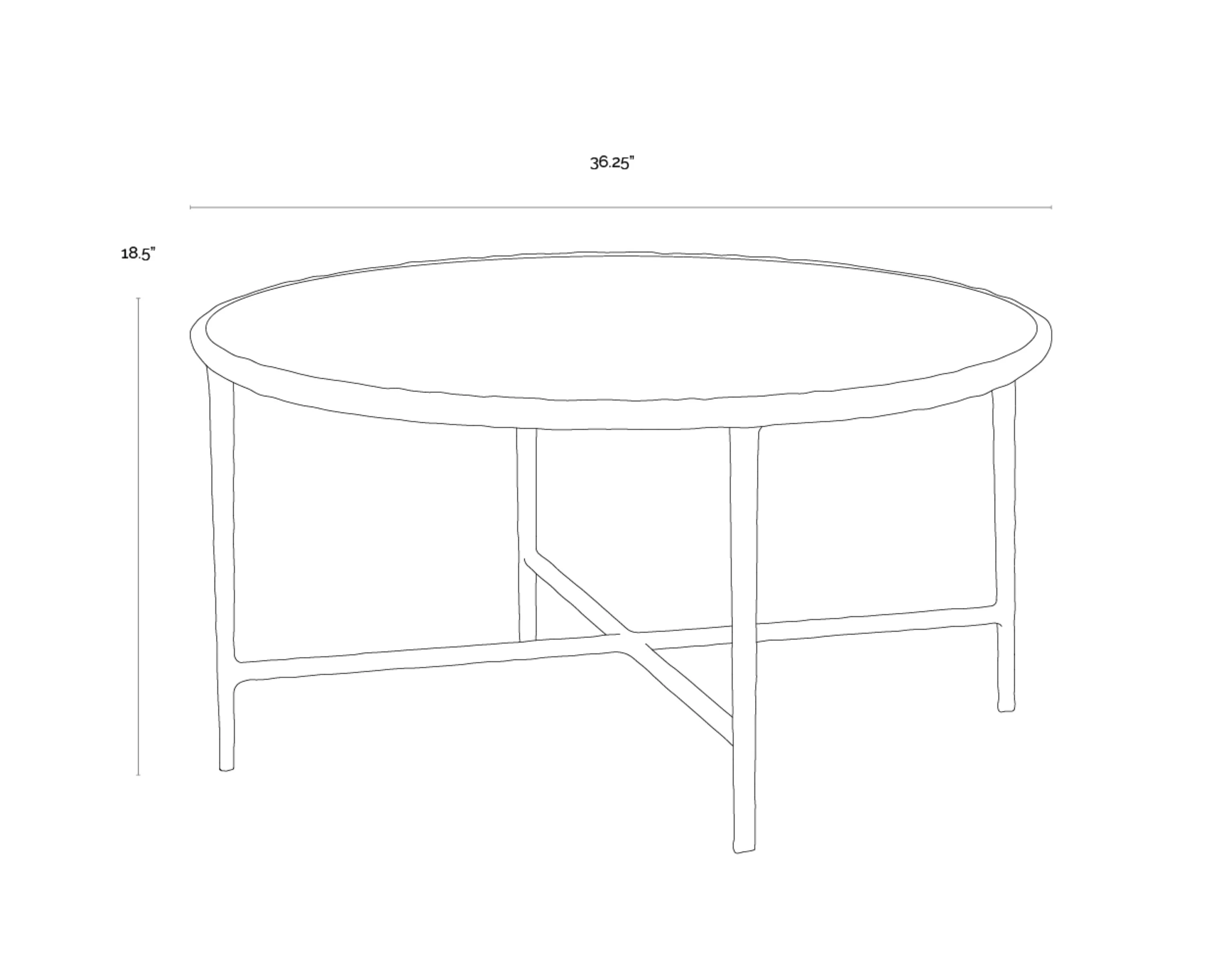 Sunpan Riyaz Coffee Table Clearance - Image 7