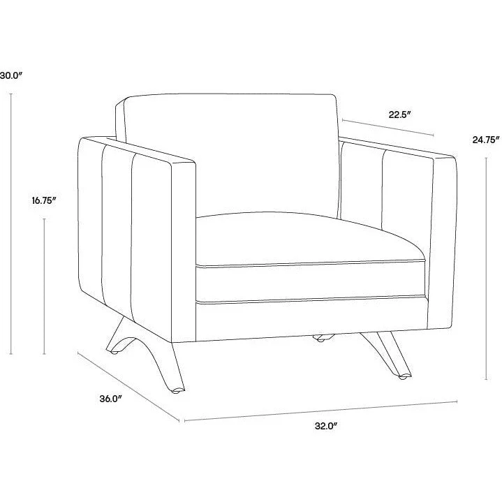 Sunpan Rogers Armchair - Image 14