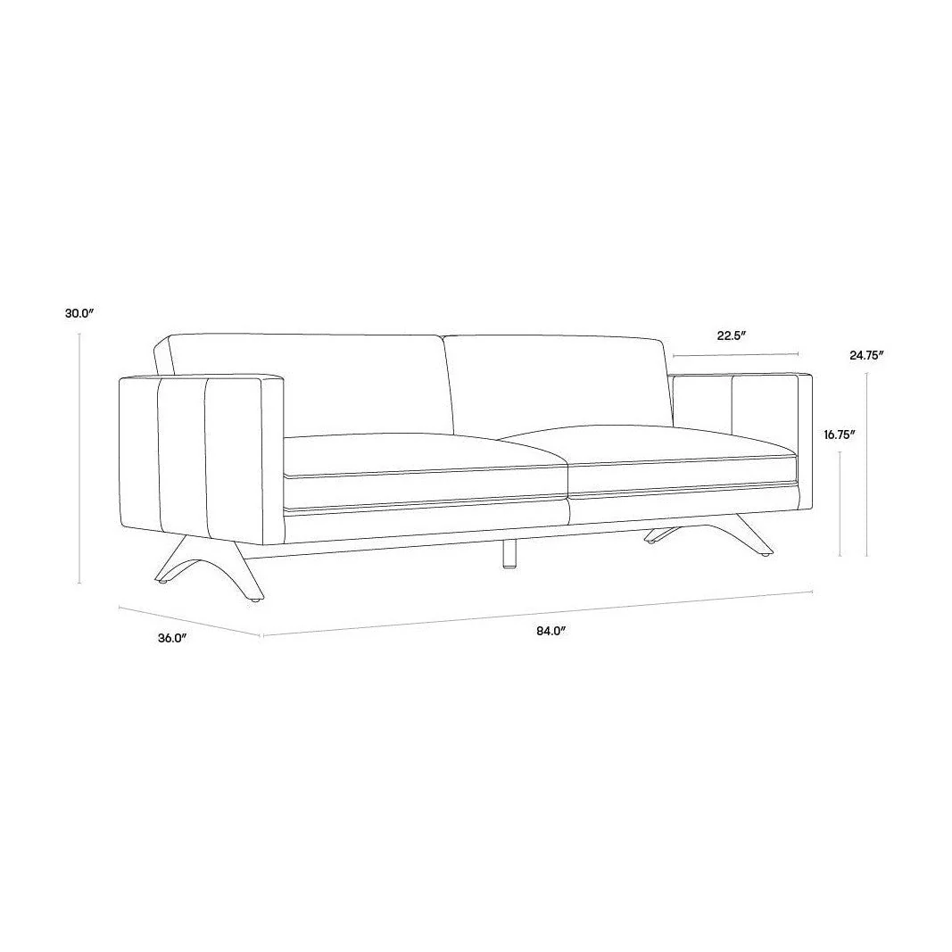 Sunpan Rogers Sofa - Image 6