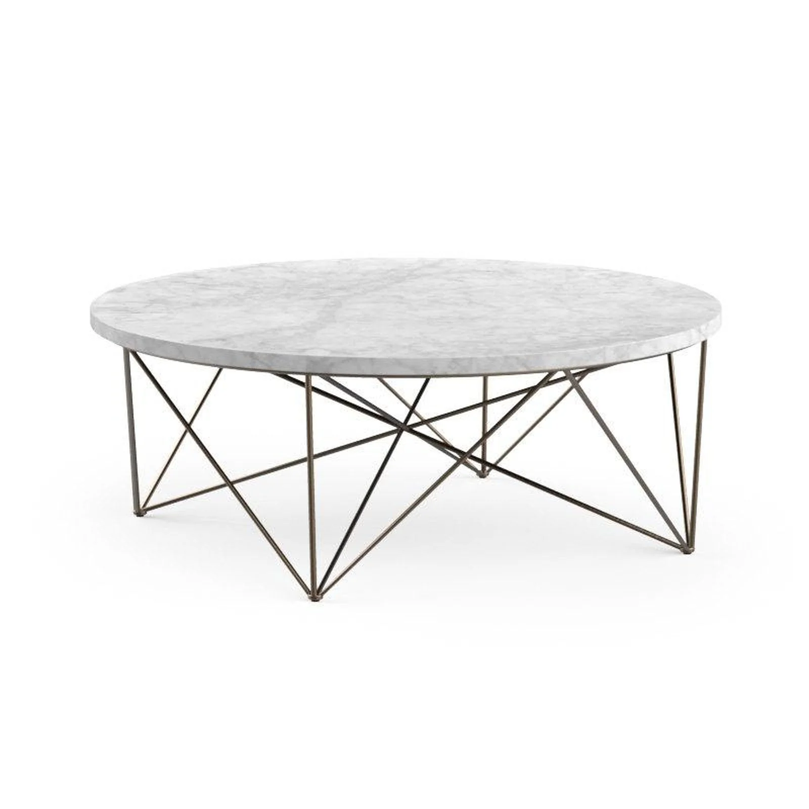 Sunpan Round Skyy Coffee Table Clearance - Image 3
