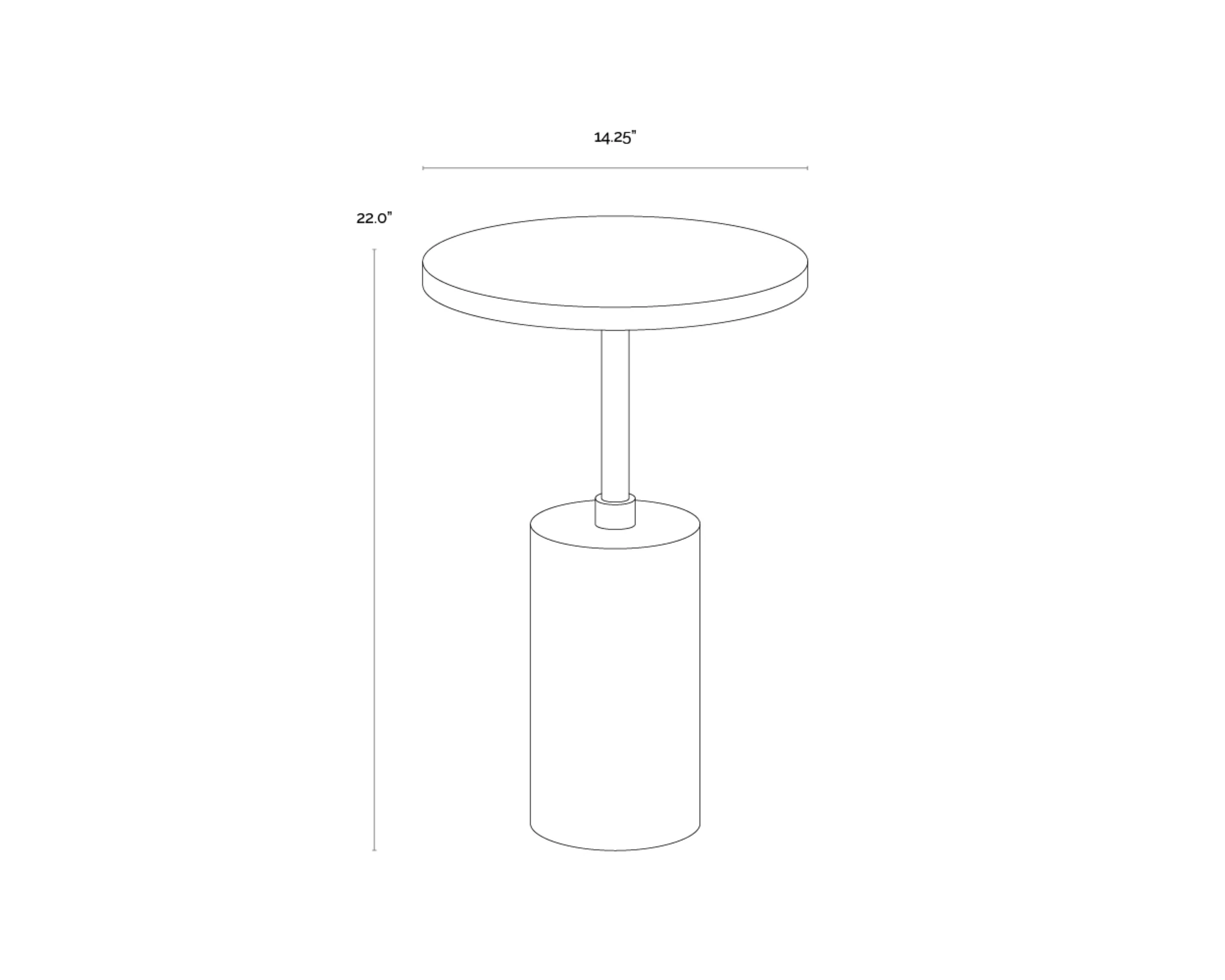 Sunpan Saldo End Table - Image 5