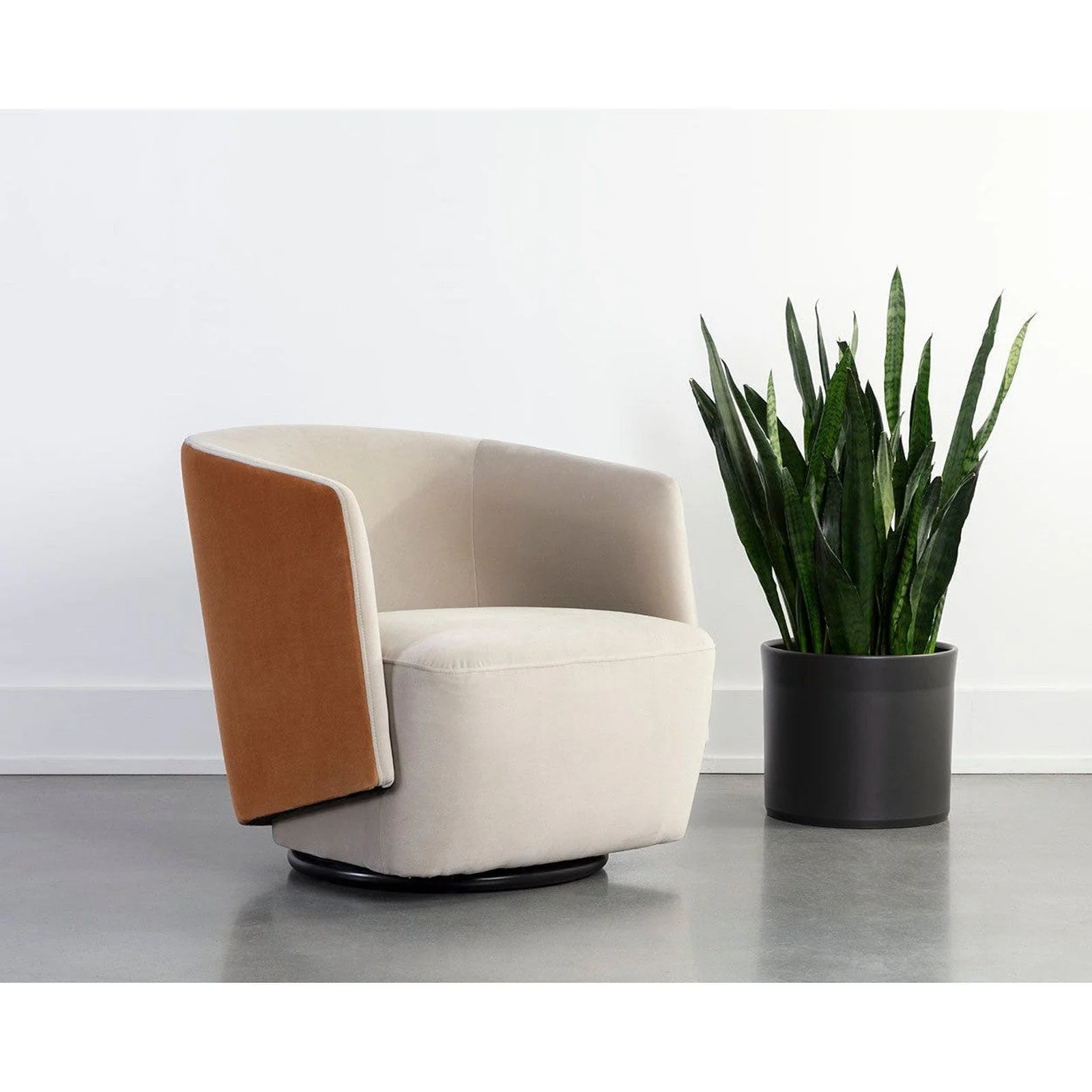 Sunpan Sarina Swivel Lounge Chair - Image 2
