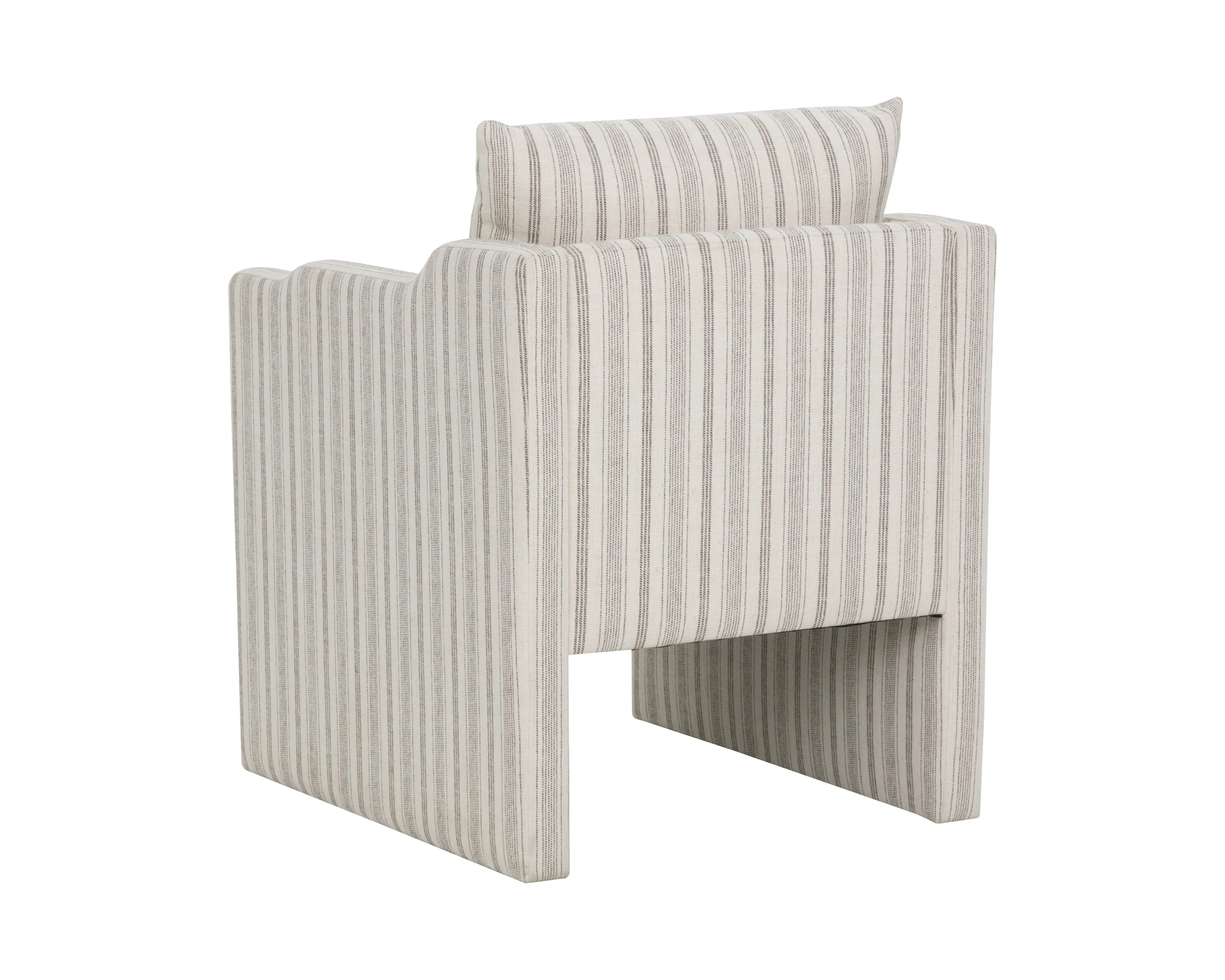Sunpan Scala Dining Armchair - Gifford Script - Image 4