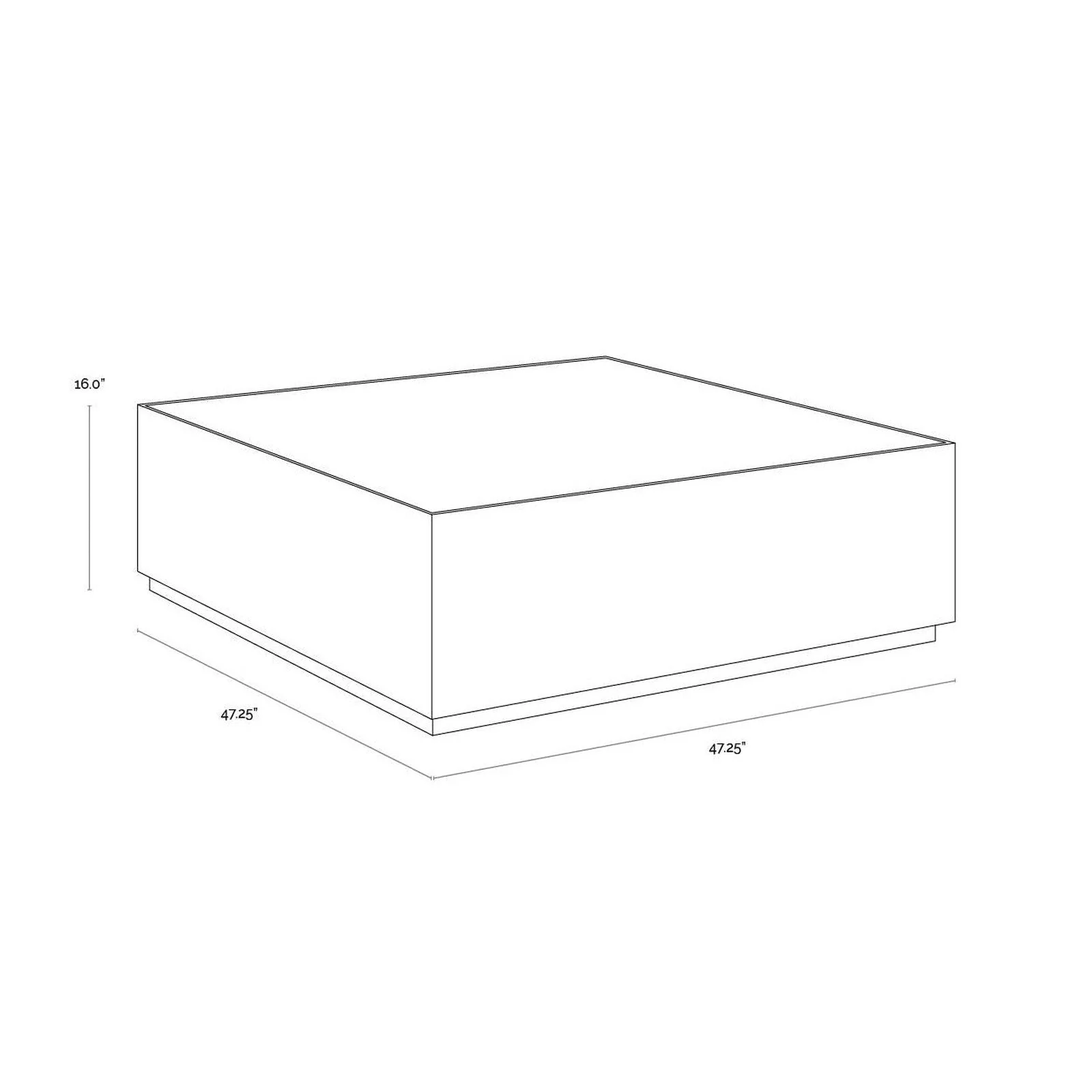 Sunpan Selah Coffee Table - Image 9