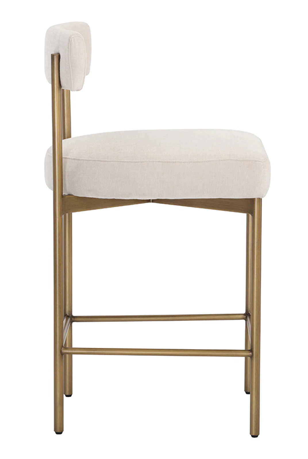 Sunpan Seneca Counter Stool - Antique Brass - Image 4