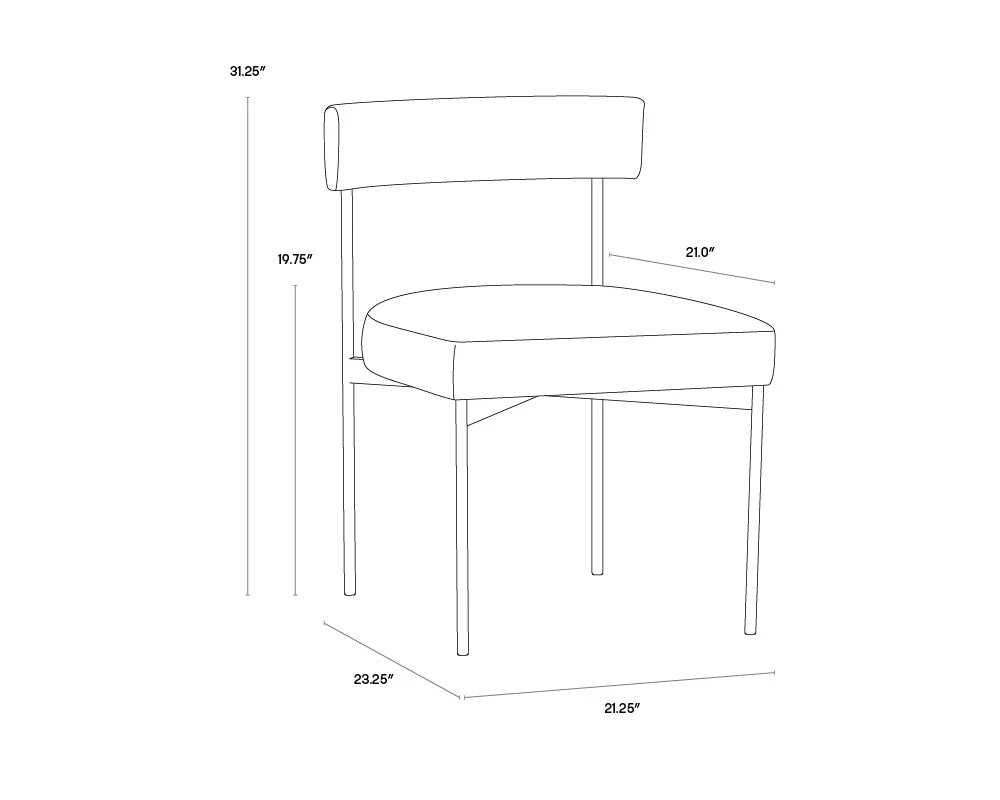Sunpan Seneca Dining Chair - Set of 2 - Image 30