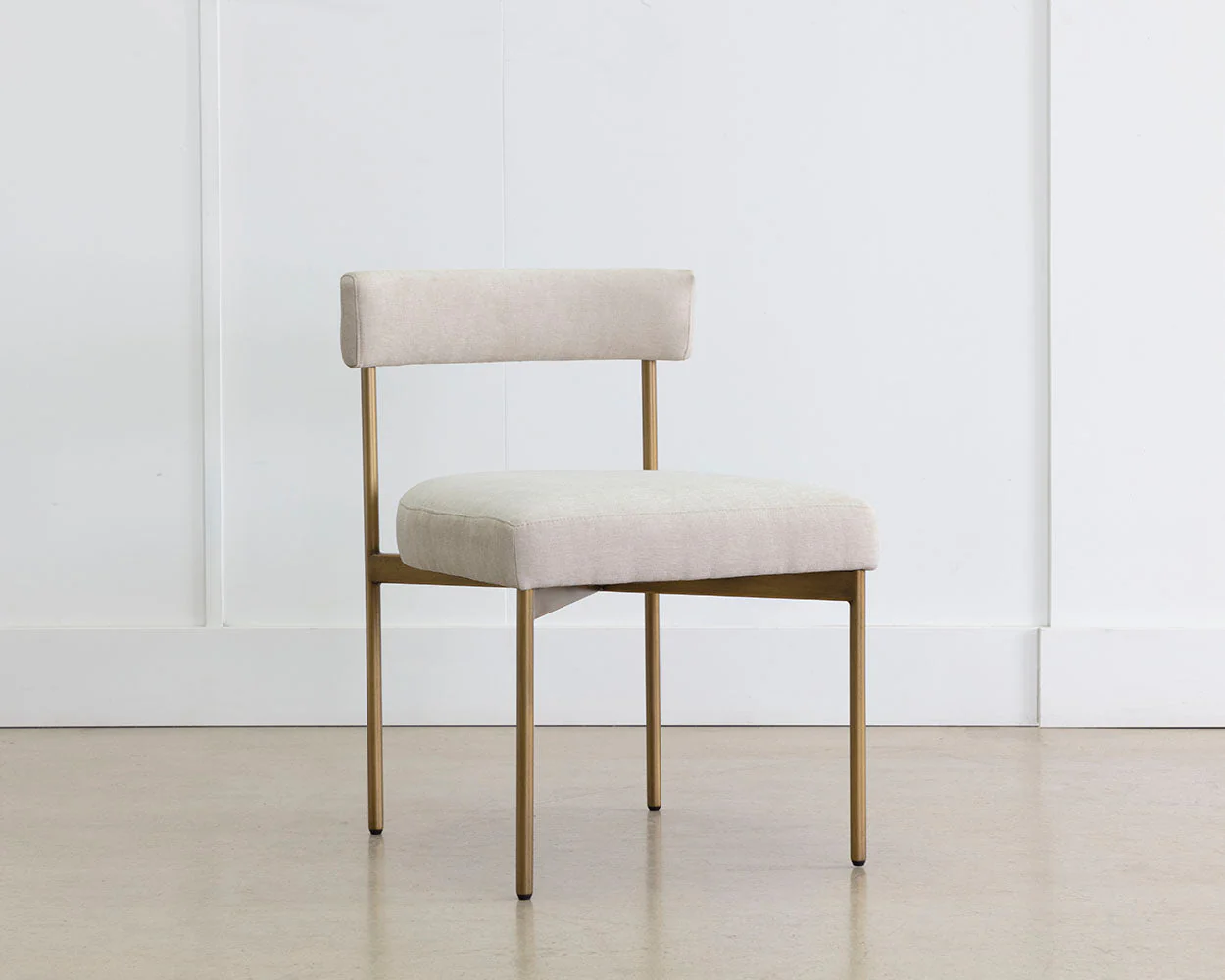 Sunpan Seneca Dining Chair - Antique Brass - Set of 2 - Image 2