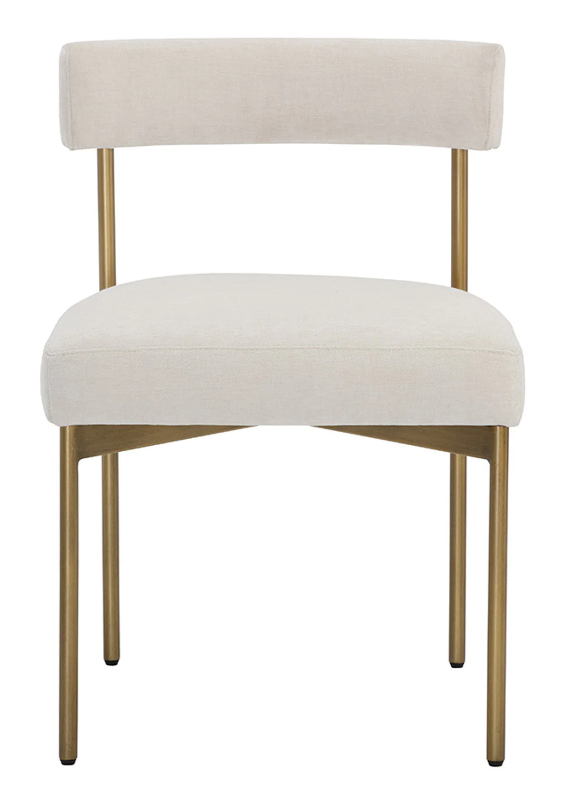 Sunpan Seneca Dining Chair - Antique Brass - Set of 2 - Image 3