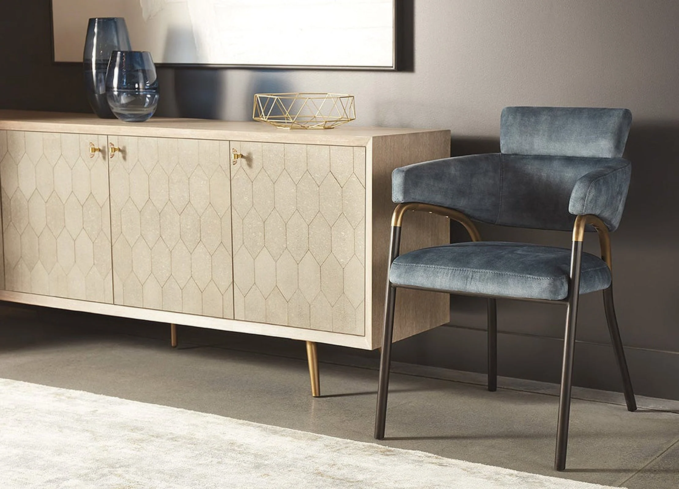 Sunpan Sharqui Dining Armchair Clearance - Image 9