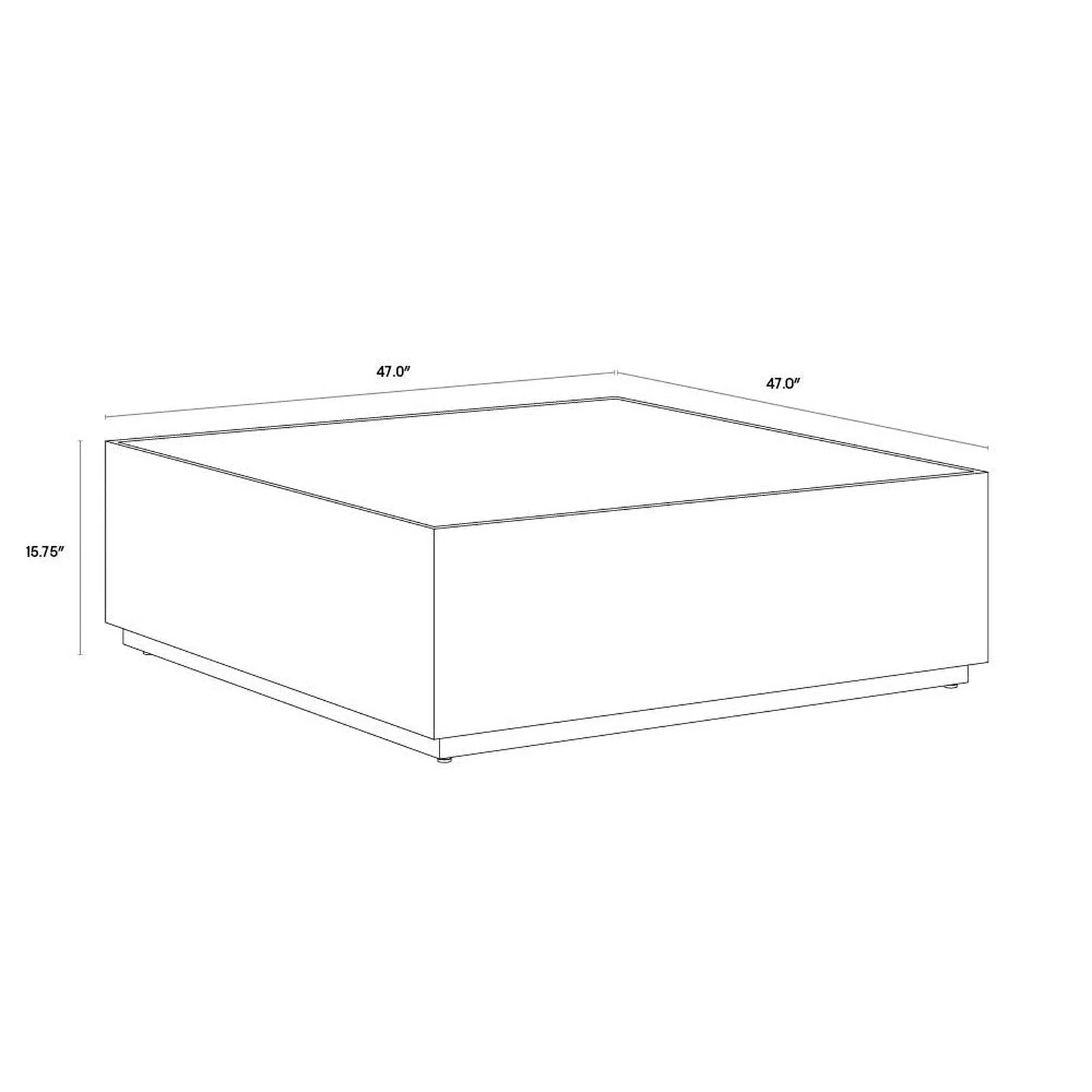 Sunpan Shiloh Coffee Table - Image 7