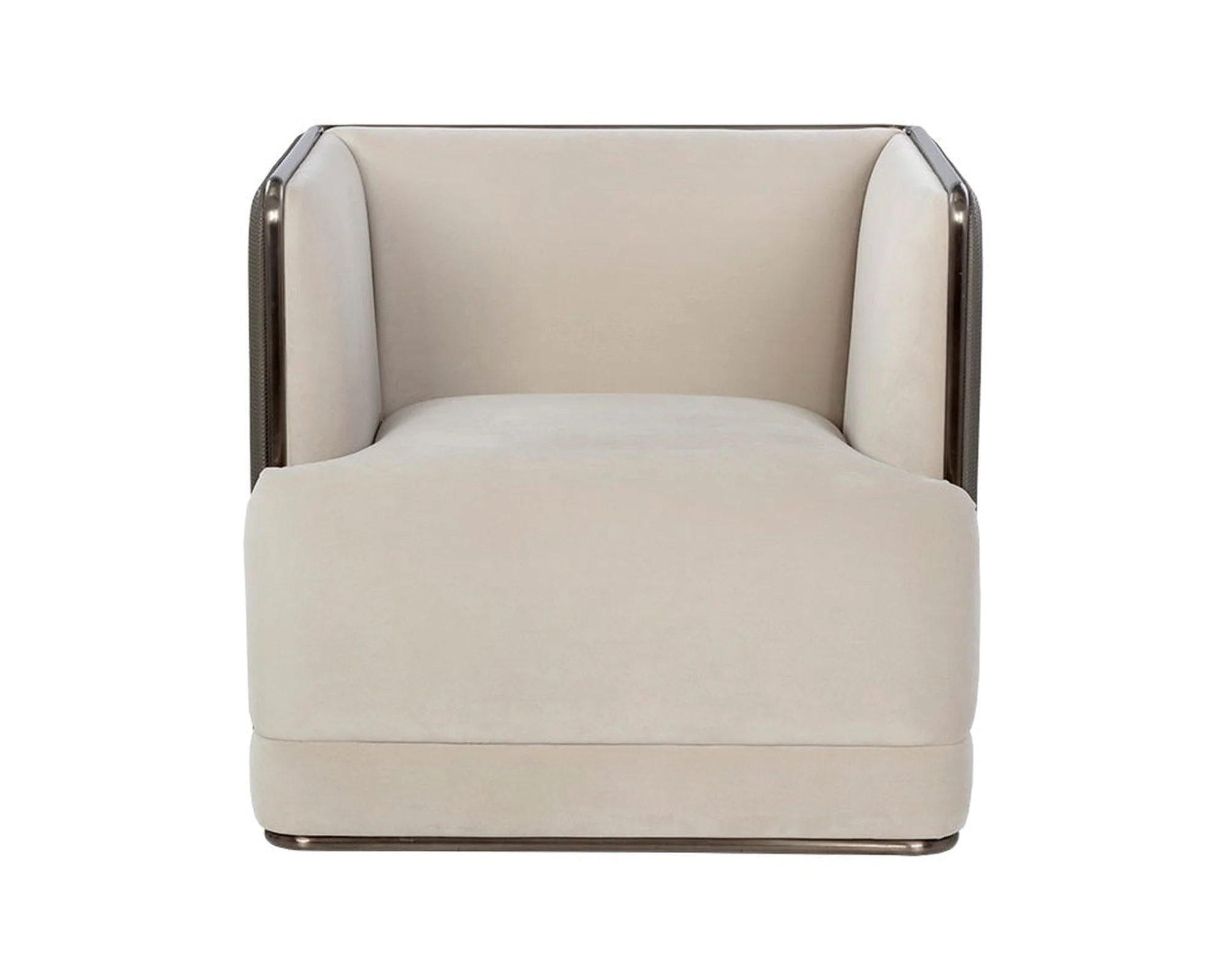 Sunpan Sierra Armchair - Meg Taupe/Porcini Taupe Clearance - Image 2