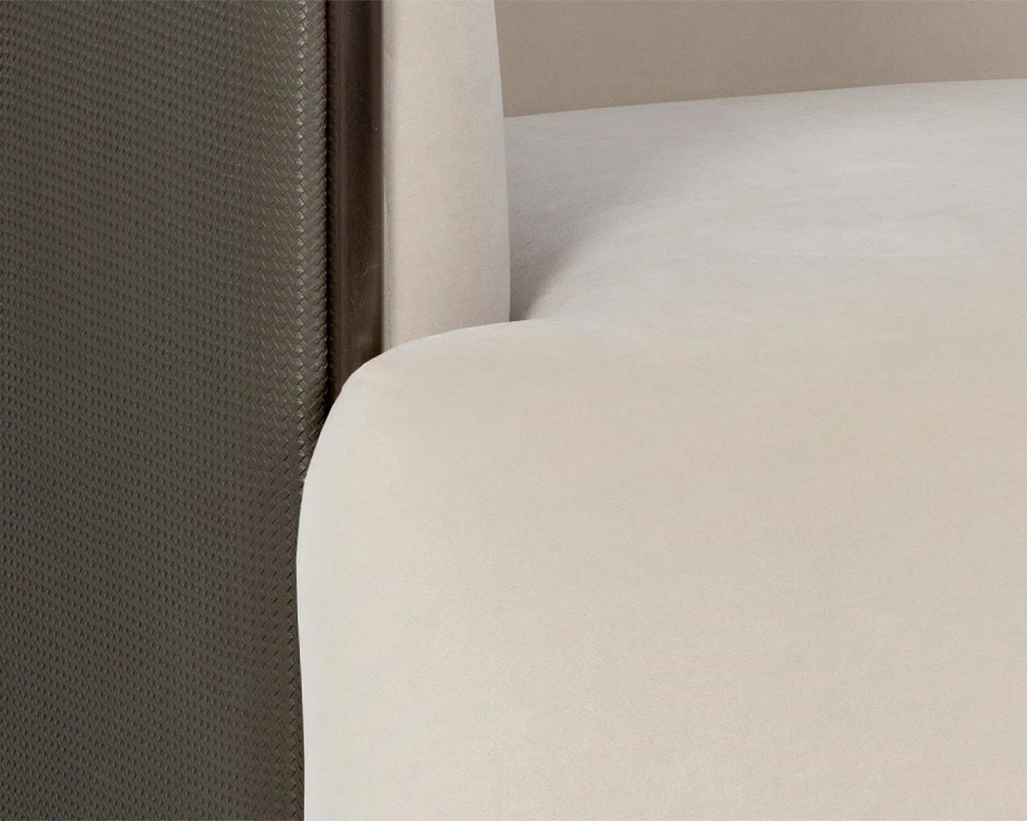 Sunpan Sierra Armchair - Meg Taupe/Porcini Taupe Clearance - Image 5