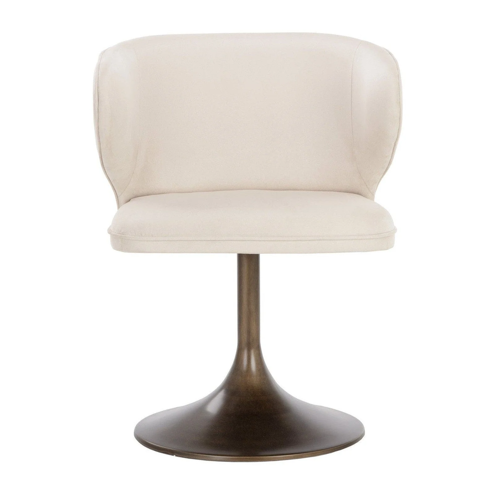 Sunpan Simone Swivel Dining Chair - Casablanca Cloud - Image 3