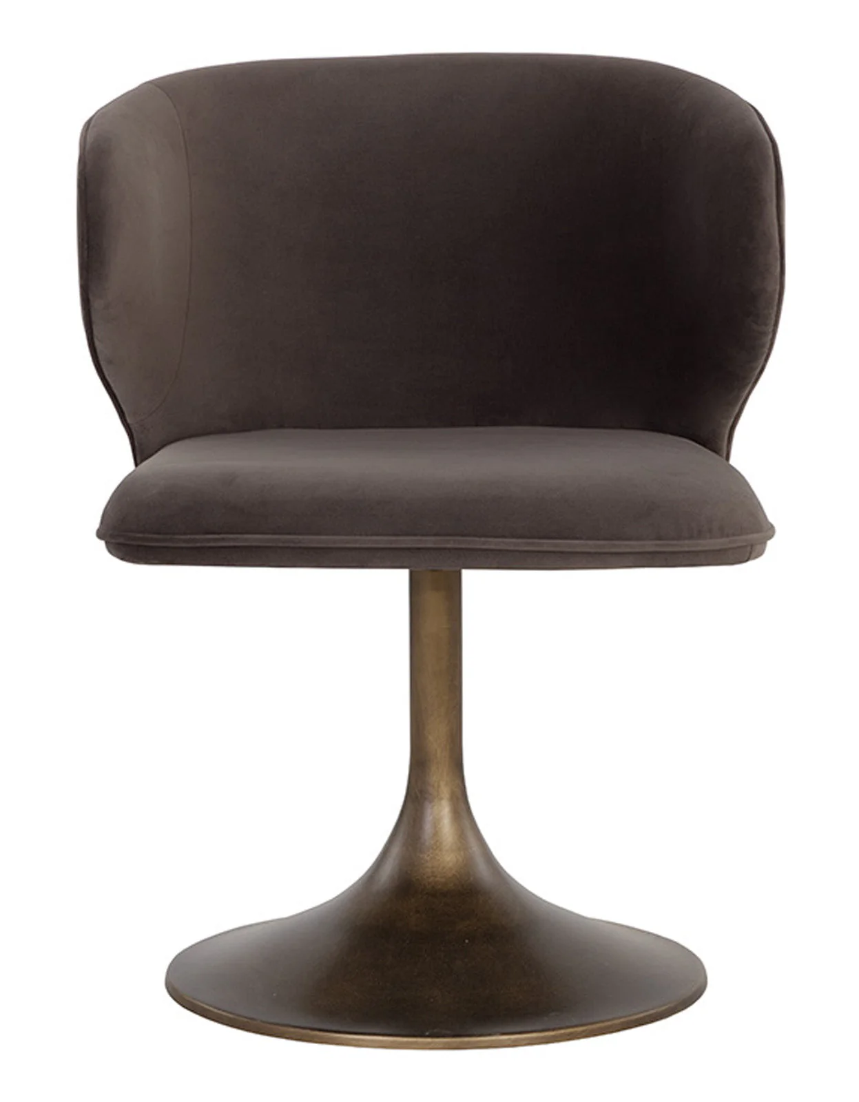 Sunpan Simone Swivel Dining Chair - Meg Ash - Image 3