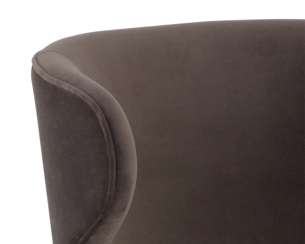 Sunpan Simone Swivel Dining Chair - Meg Ash - Image 7