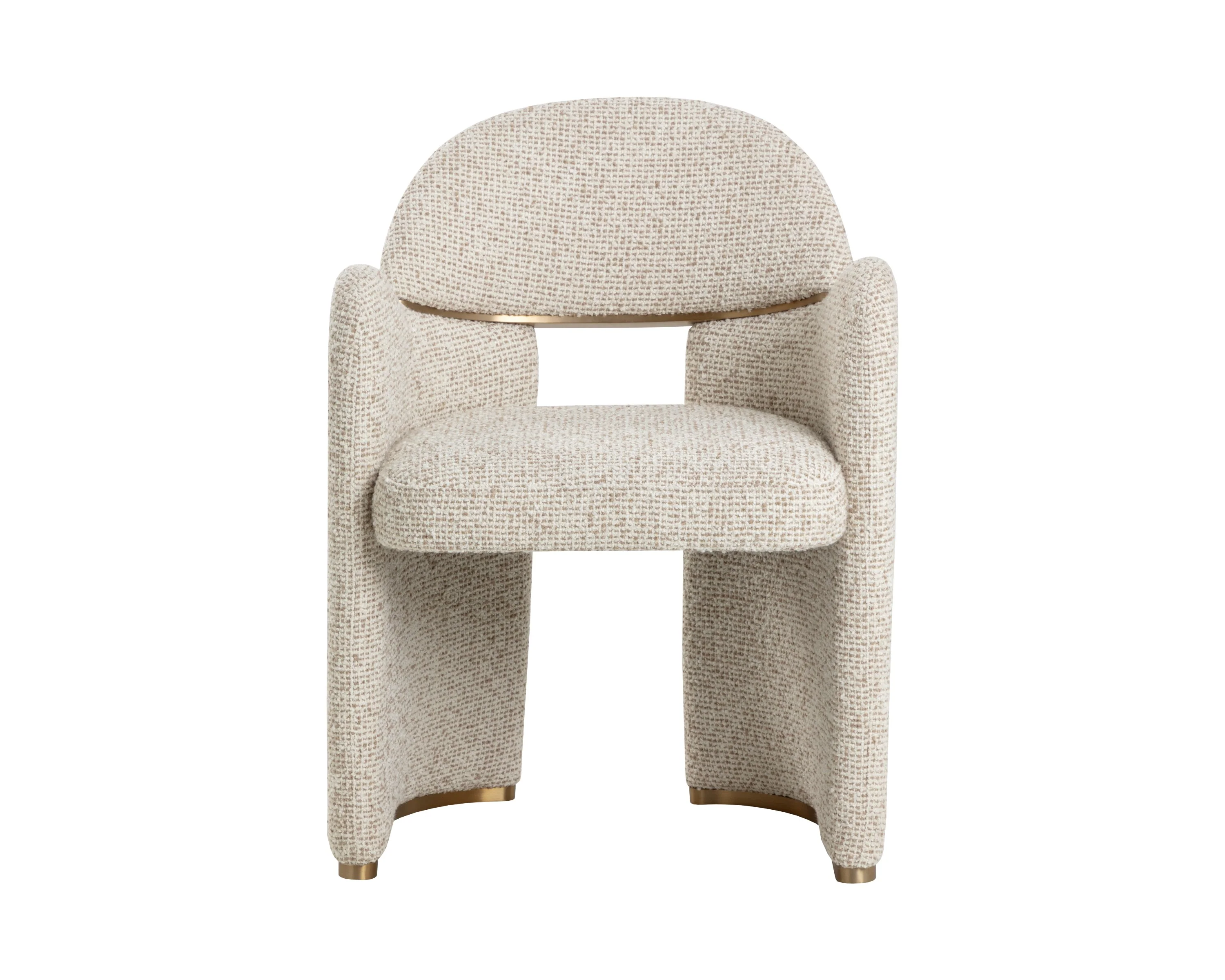 Sunpan Snowden Dining Armchair - Image 2