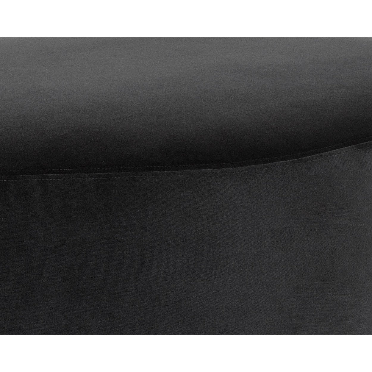 Sunpan Soraya Ottoman - Shadow Grey - Image 3