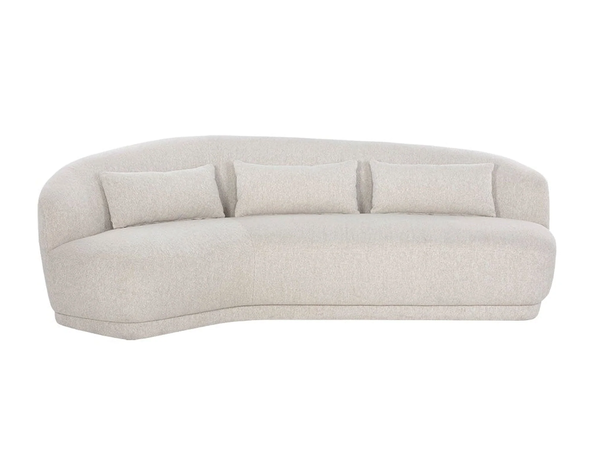 Sunpan Soraya Sofa - Dove Cream - Image 2