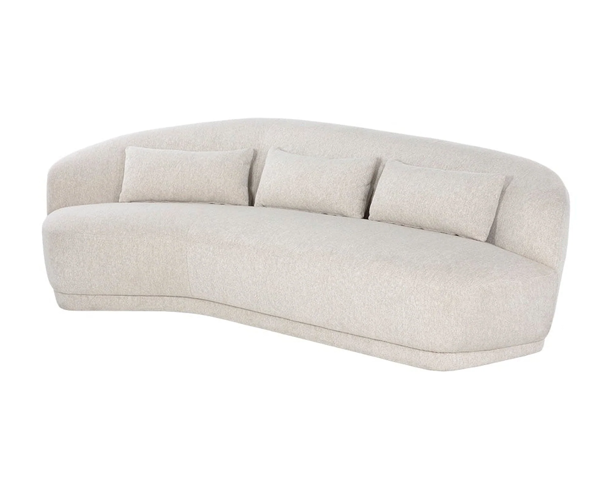 Sunpan Soraya Sofa - Dove Cream - Image 3