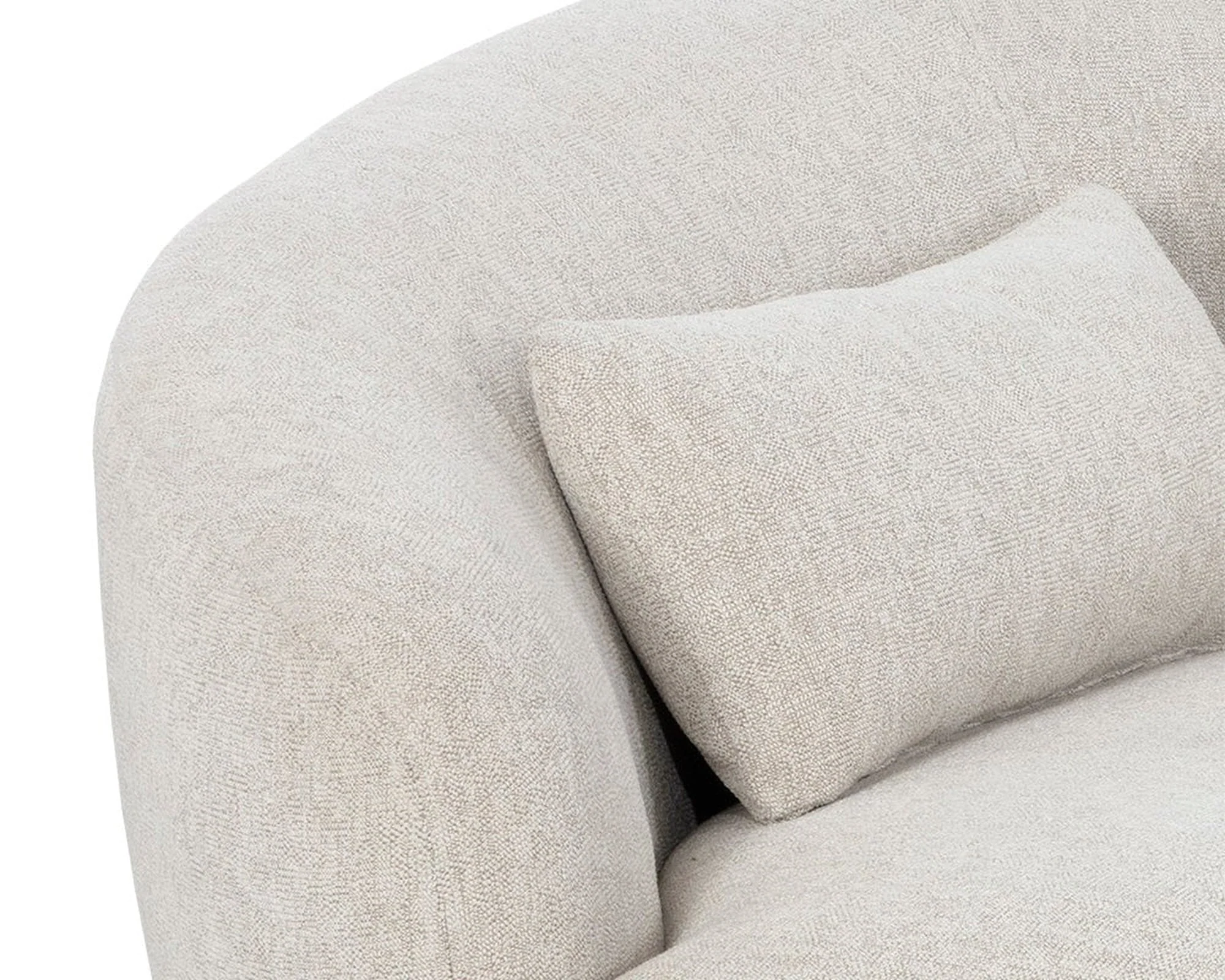 Sunpan Soraya Sofa - Dove Cream - Image 5
