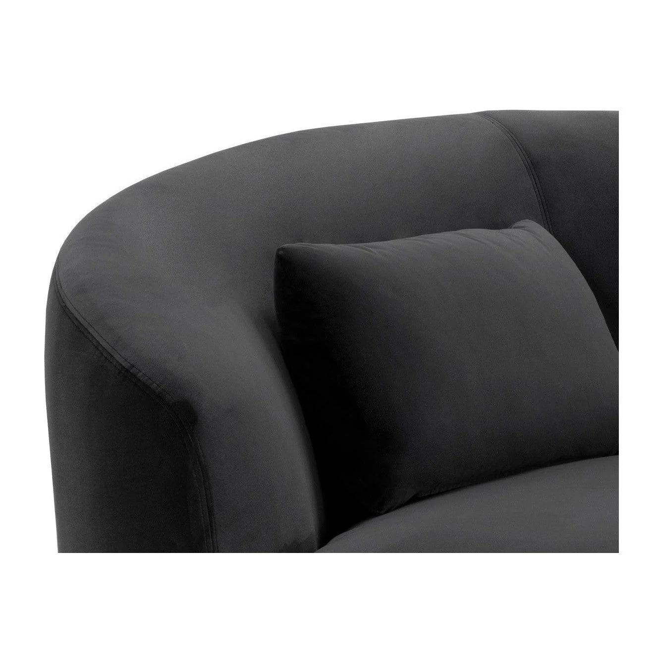 Sunpan Soraya Sofa - Shadow Grey - Image 3