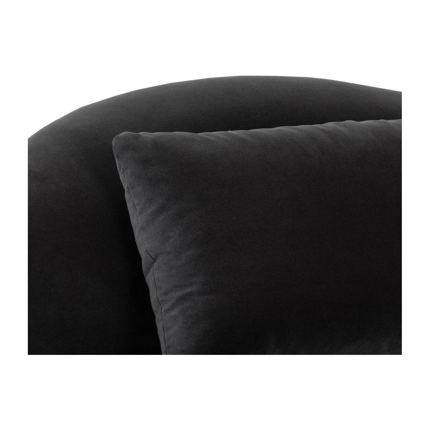 Sunpan Soraya Swivel Armless Chair - Shadow Grey Clearance - Image 7