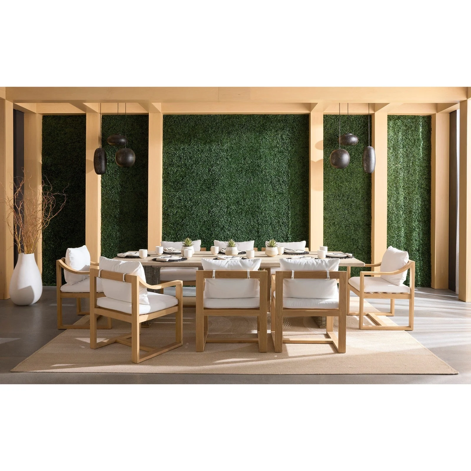 Sunpan Tahiti Dining Armchair Clearance - Image 4