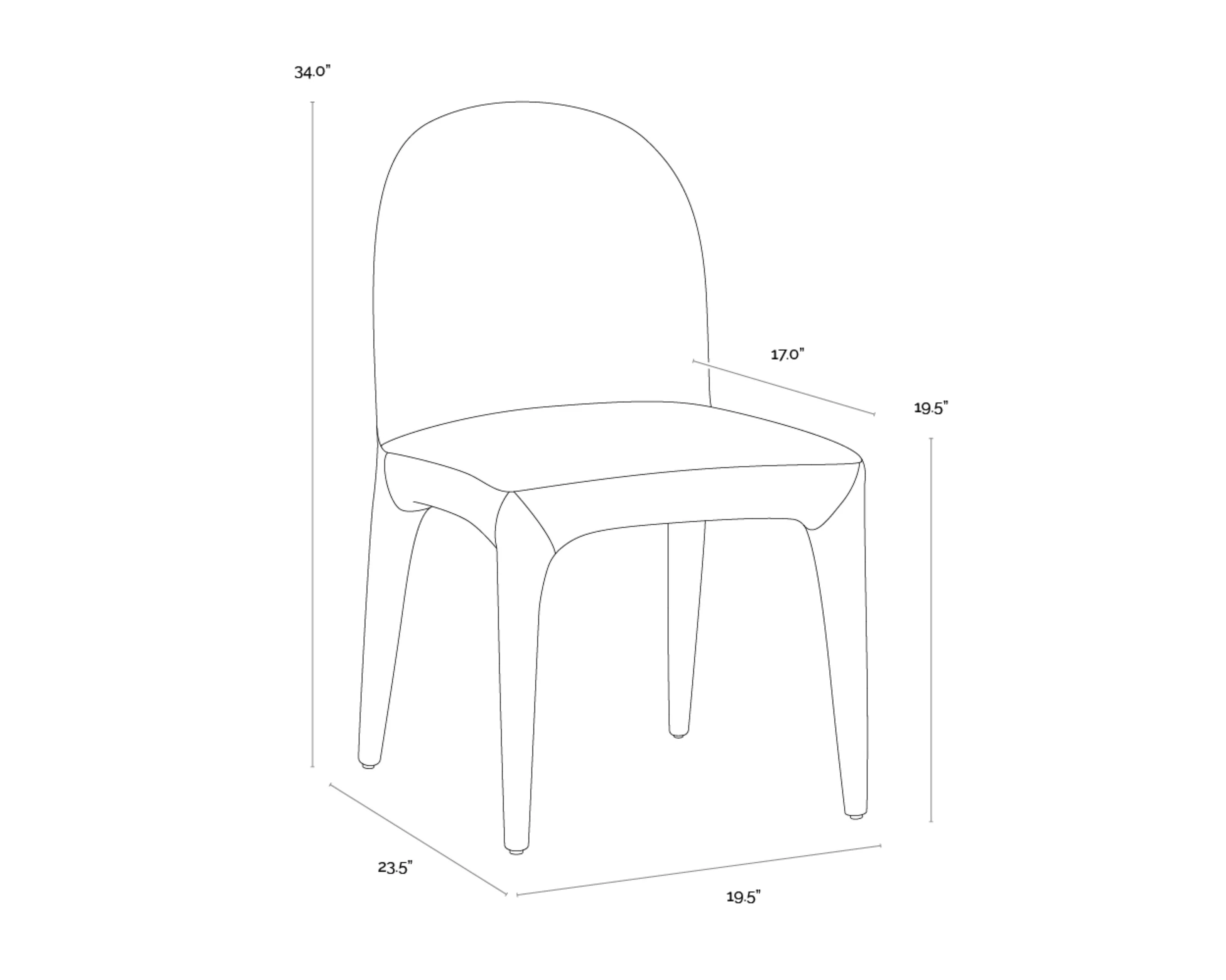 Sunpan Tamina Dining Chair - Set of 2 - Image 11