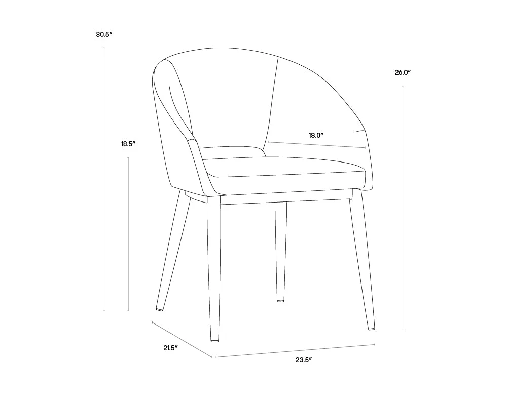 Sunpan Thatcher Dining Chair - Image 25