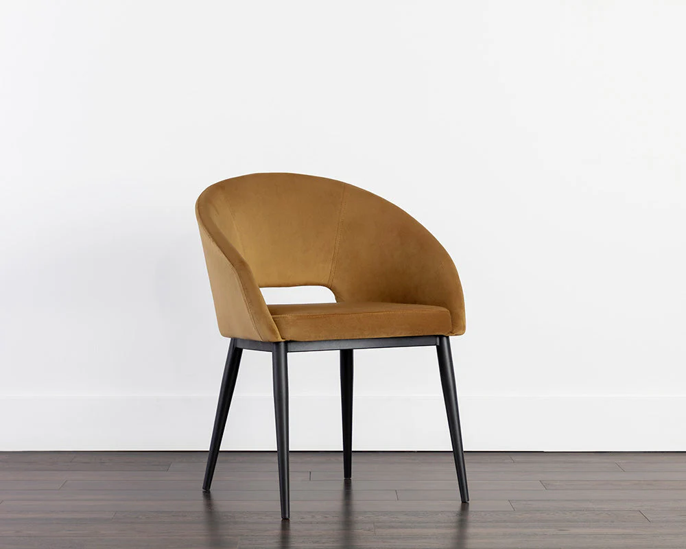 Sunpan Thatcher Dining Chair - Black - Image 2