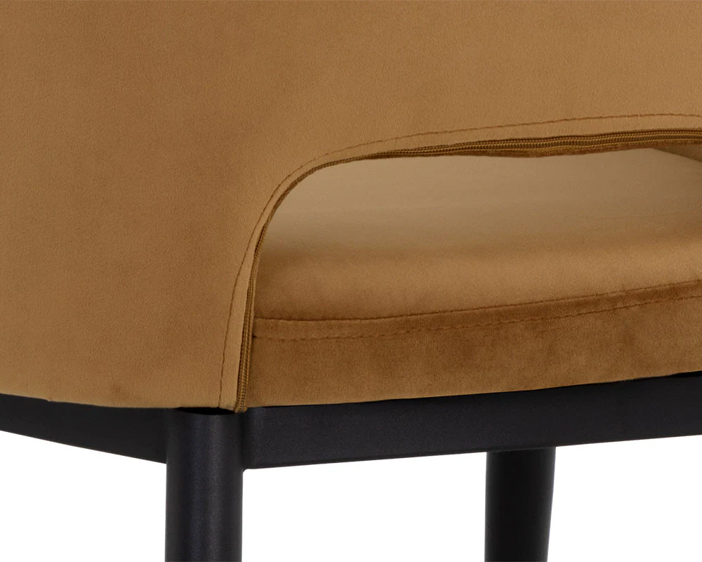 Sunpan Thatcher Dining Chair - Black - Image 8