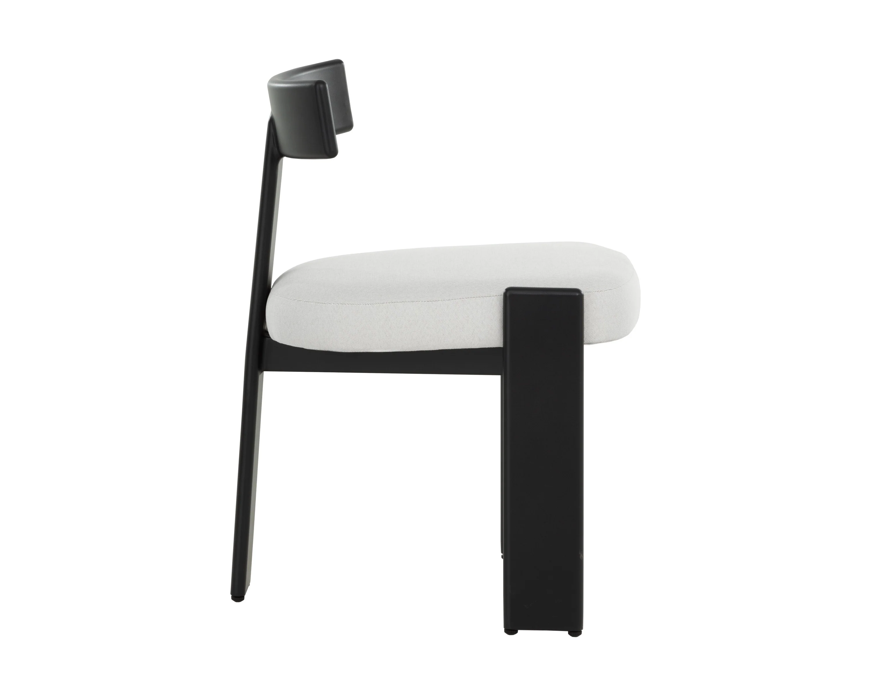 Sunpan Titan Dining Chair - Palazzo Cream - Set of 2 - Image 4