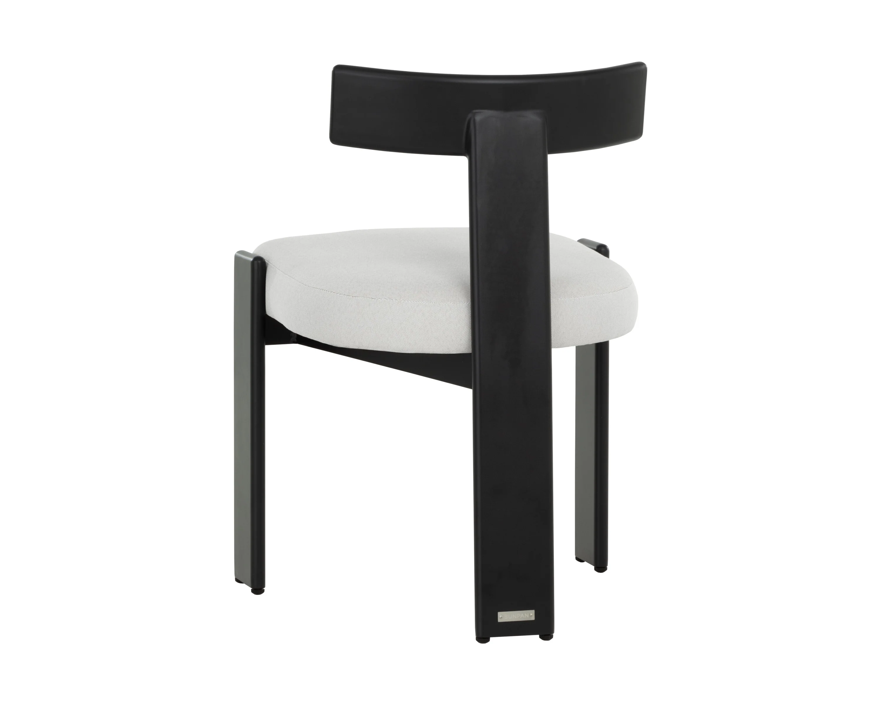 Sunpan Titan Dining Chair - Palazzo Cream - Set of 2 - Image 5