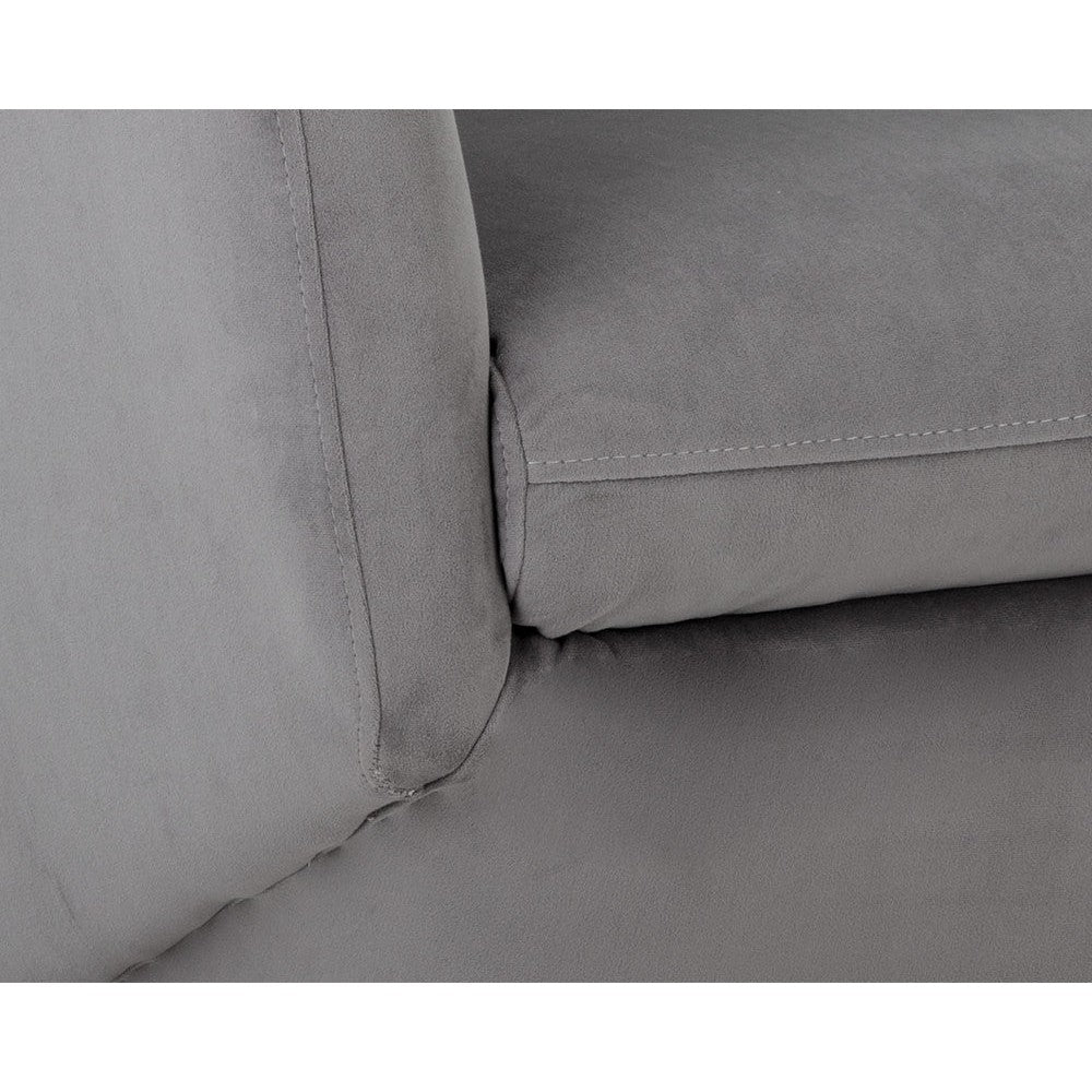 Sunpan Treviso Swivel Lounge Chair - Antonio Charcoal Clearance - Image 4