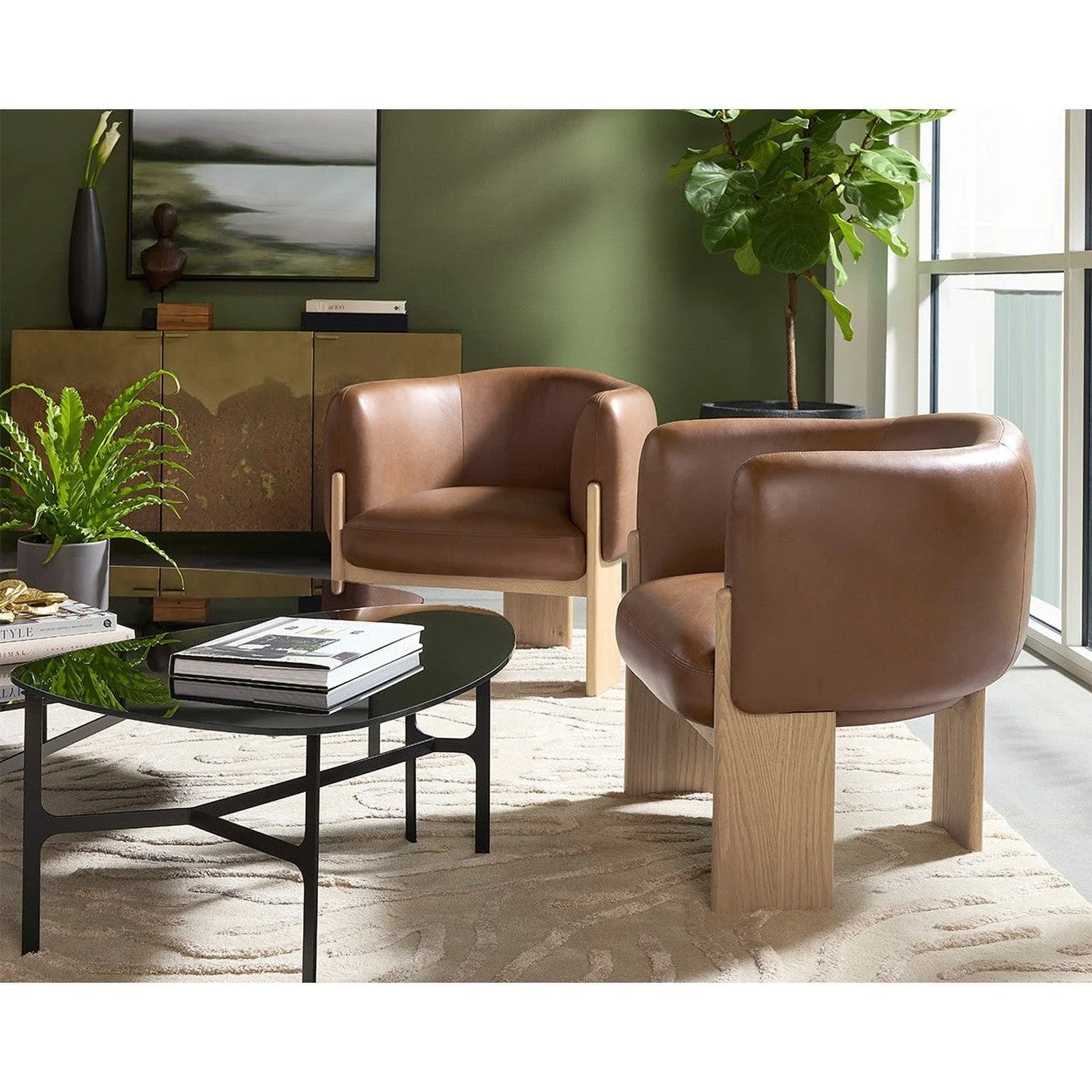 Sunpan Trine Lounge Chair - Image 19