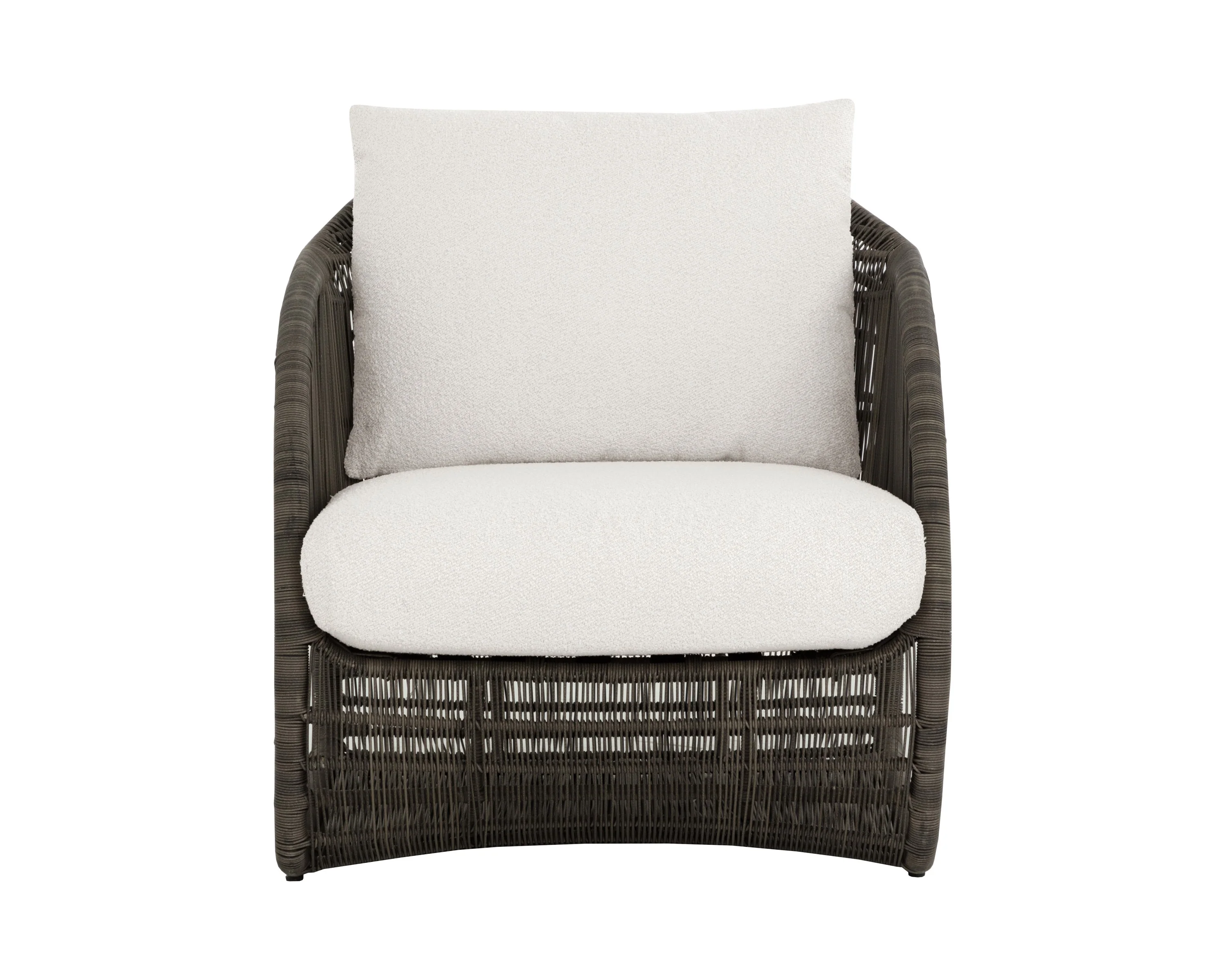 Sunpan Tulum Lounge Chair - Louis Cream - Image 2
