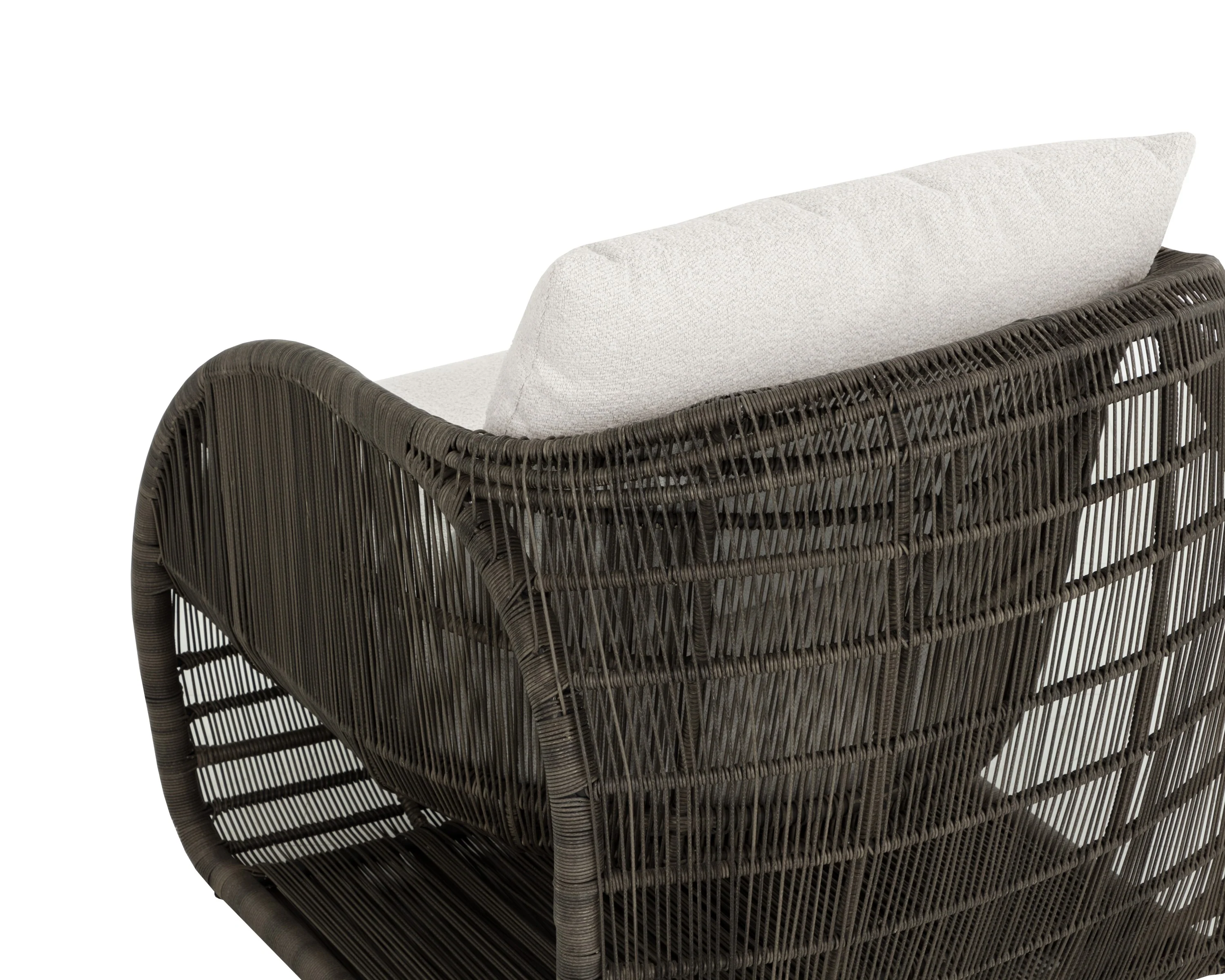 Sunpan Tulum Lounge Chair - Louis Cream - Image 5