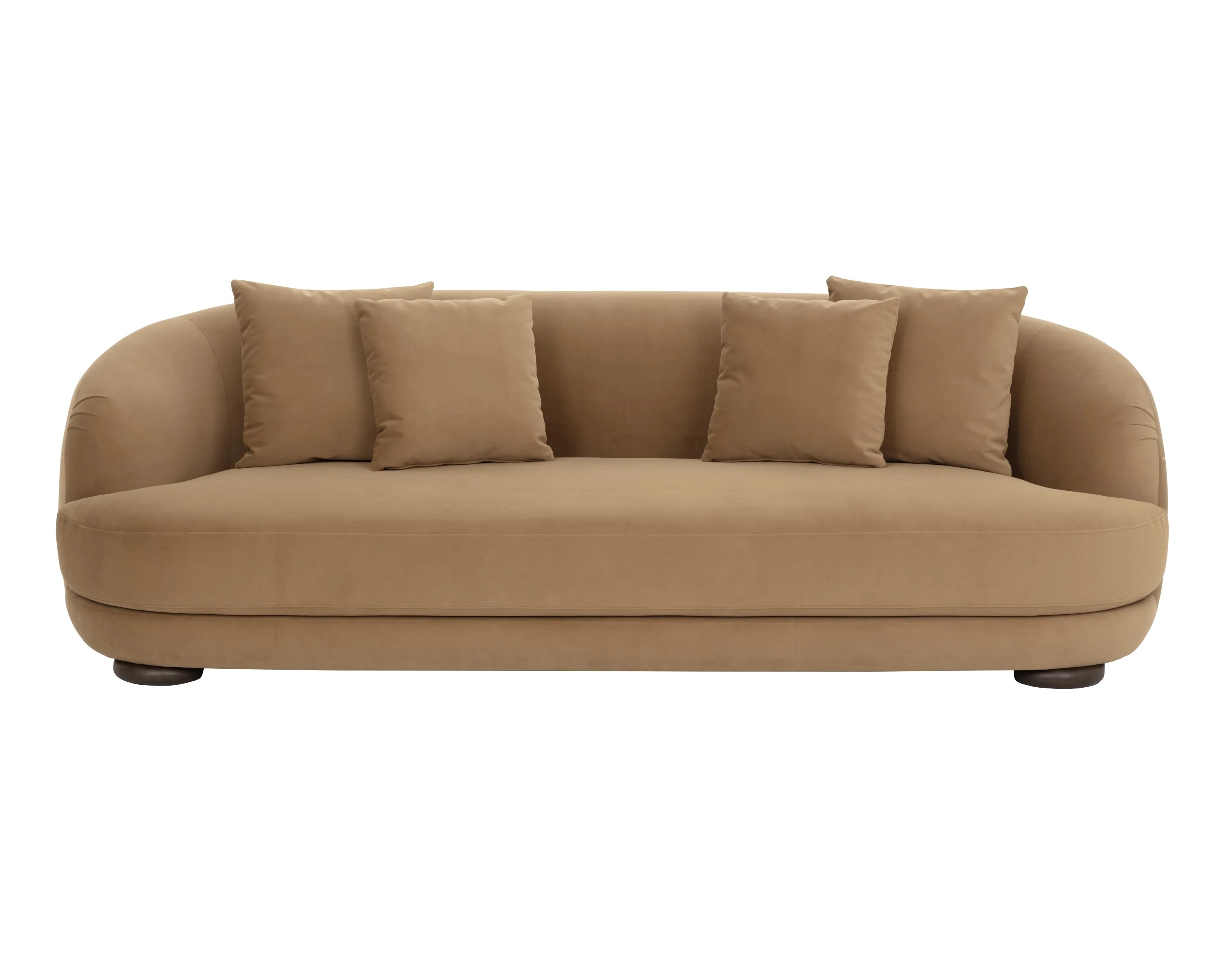 Sunpan Valentina Sofa - Kona Camel - Image 2