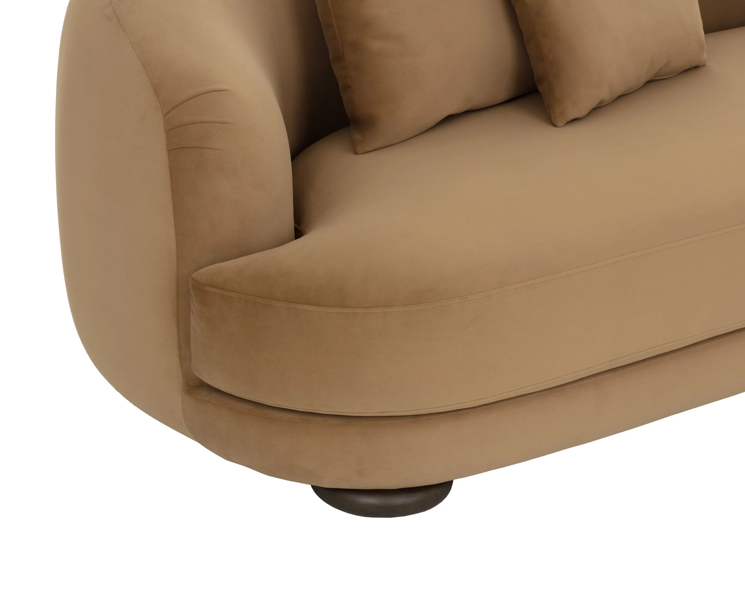 Sunpan Valentina Sofa - Kona Camel - Image 4