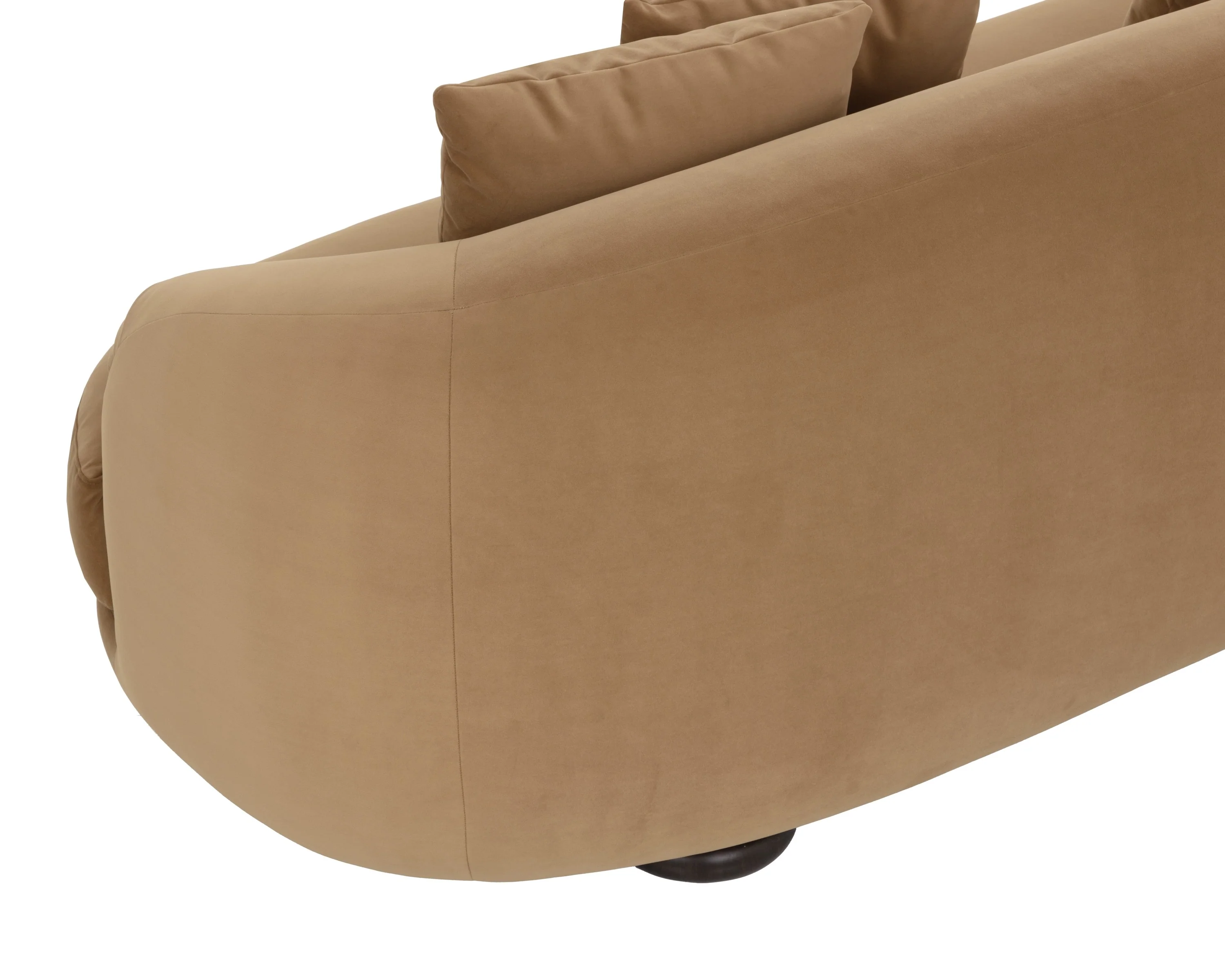Sunpan Valentina Sofa - Kona Camel - Image 5